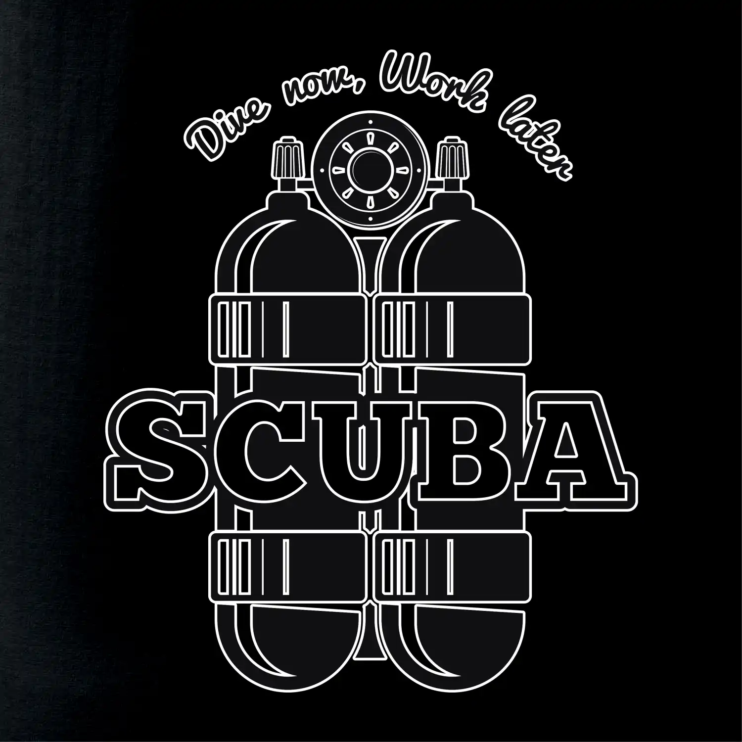 Dive now work later - Scuba