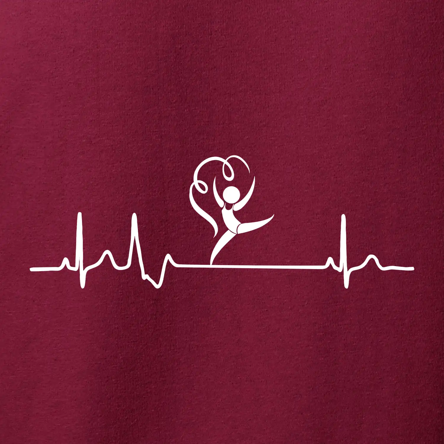 EKG moderní gymnastika stuha