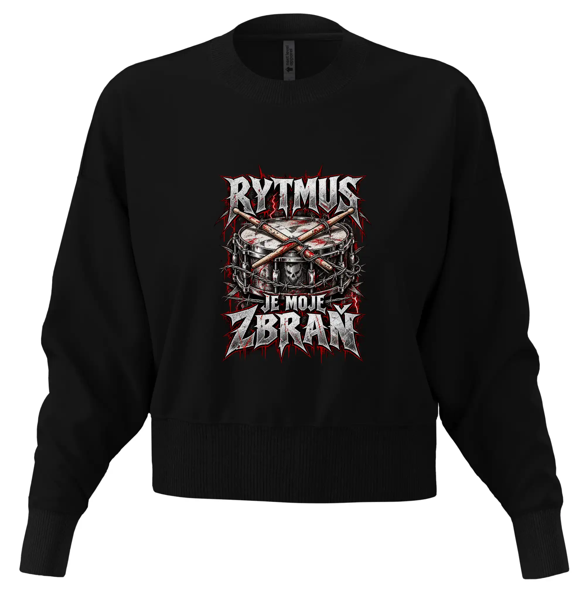 Rytmus je moje zbraň - ostnatý metalový buben