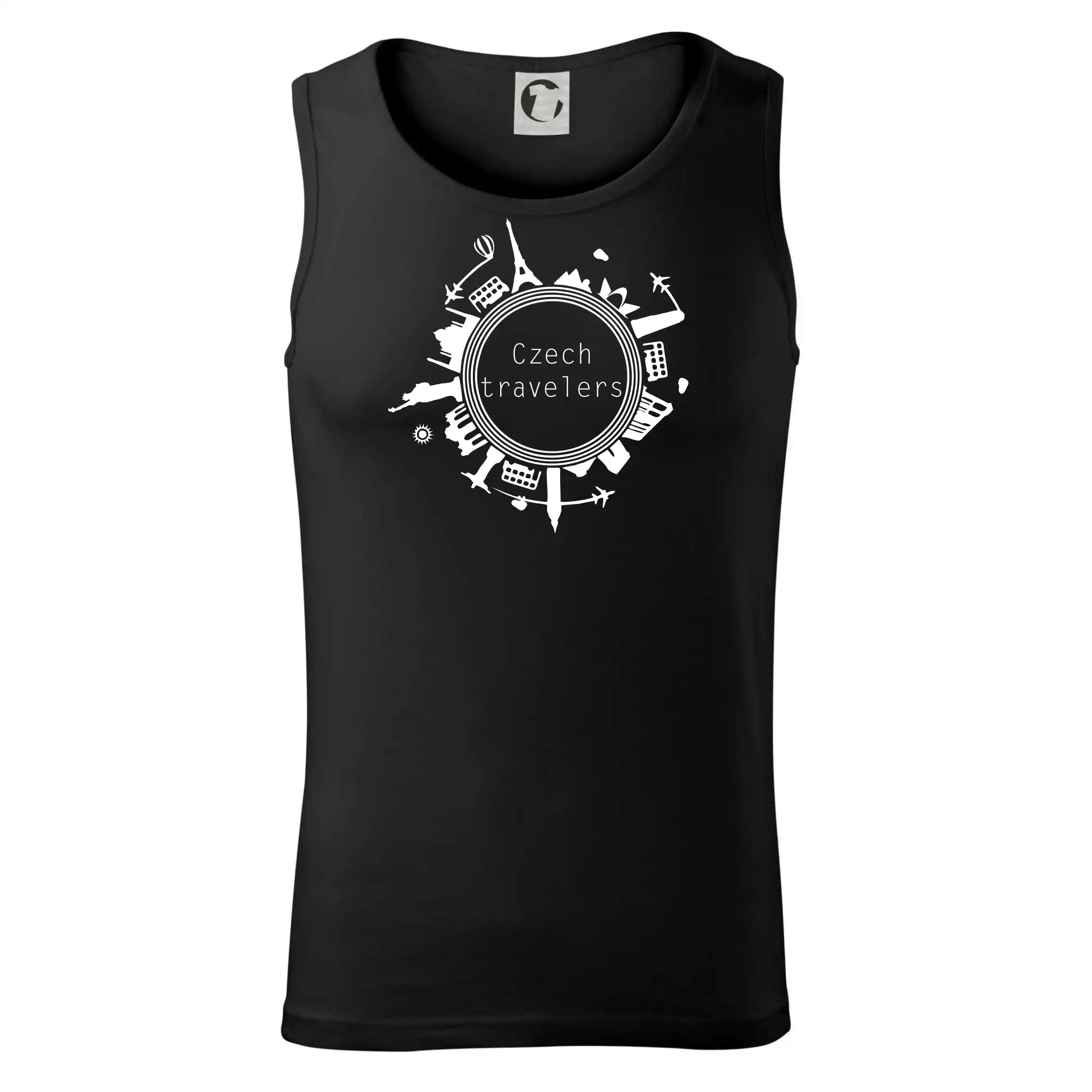 Czech Travelers jednobarevný