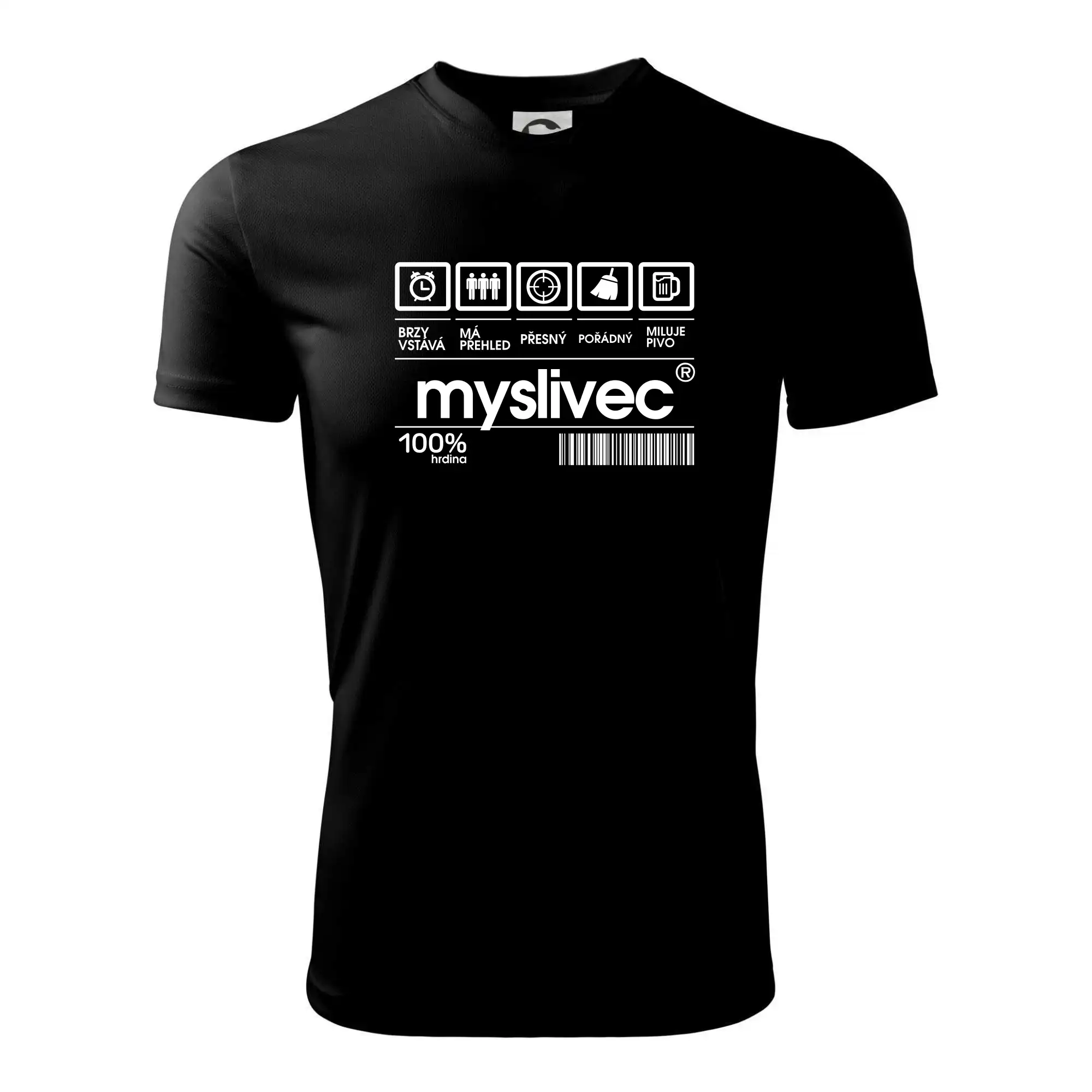 Čárový kód myslivec