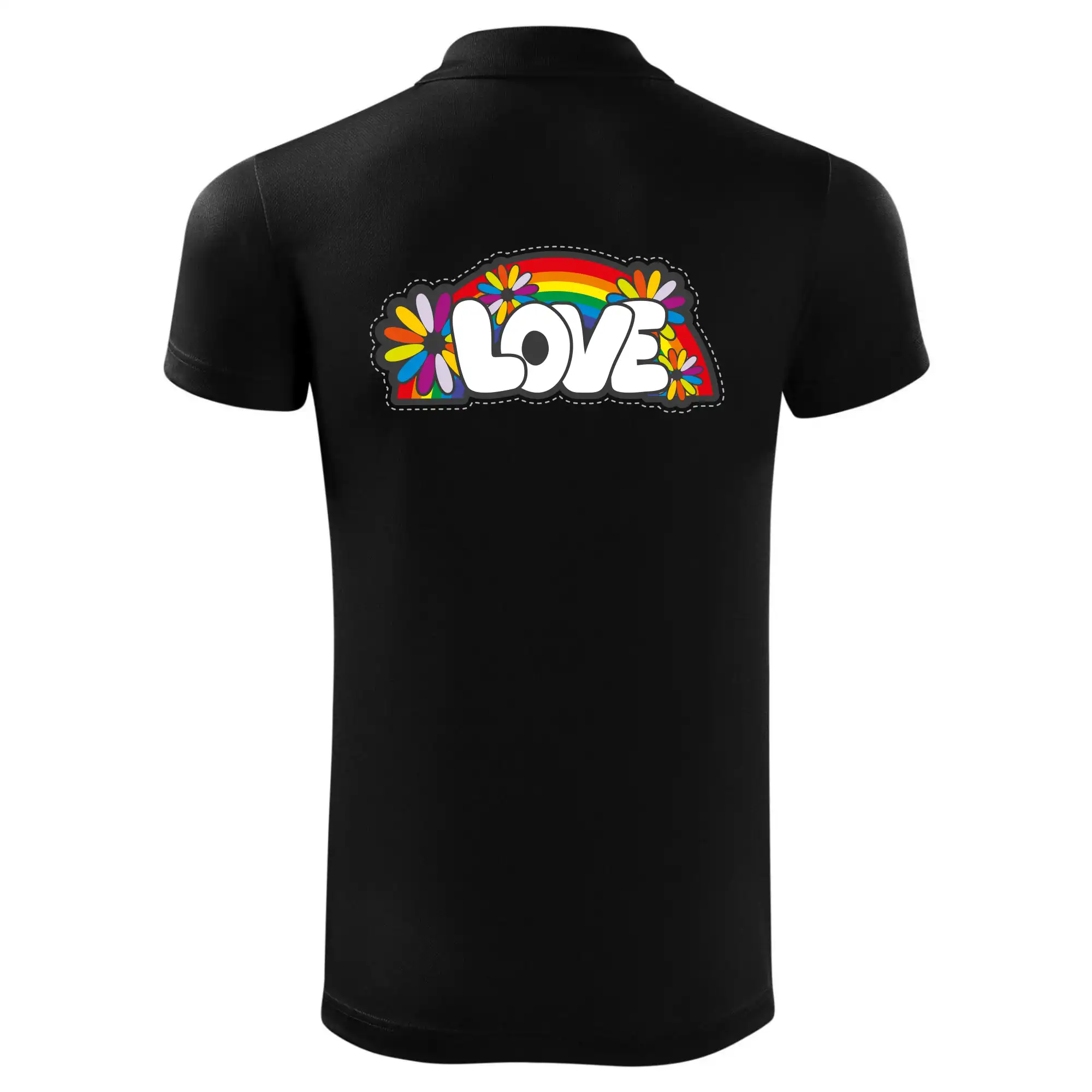 Love s duhou v pozadí