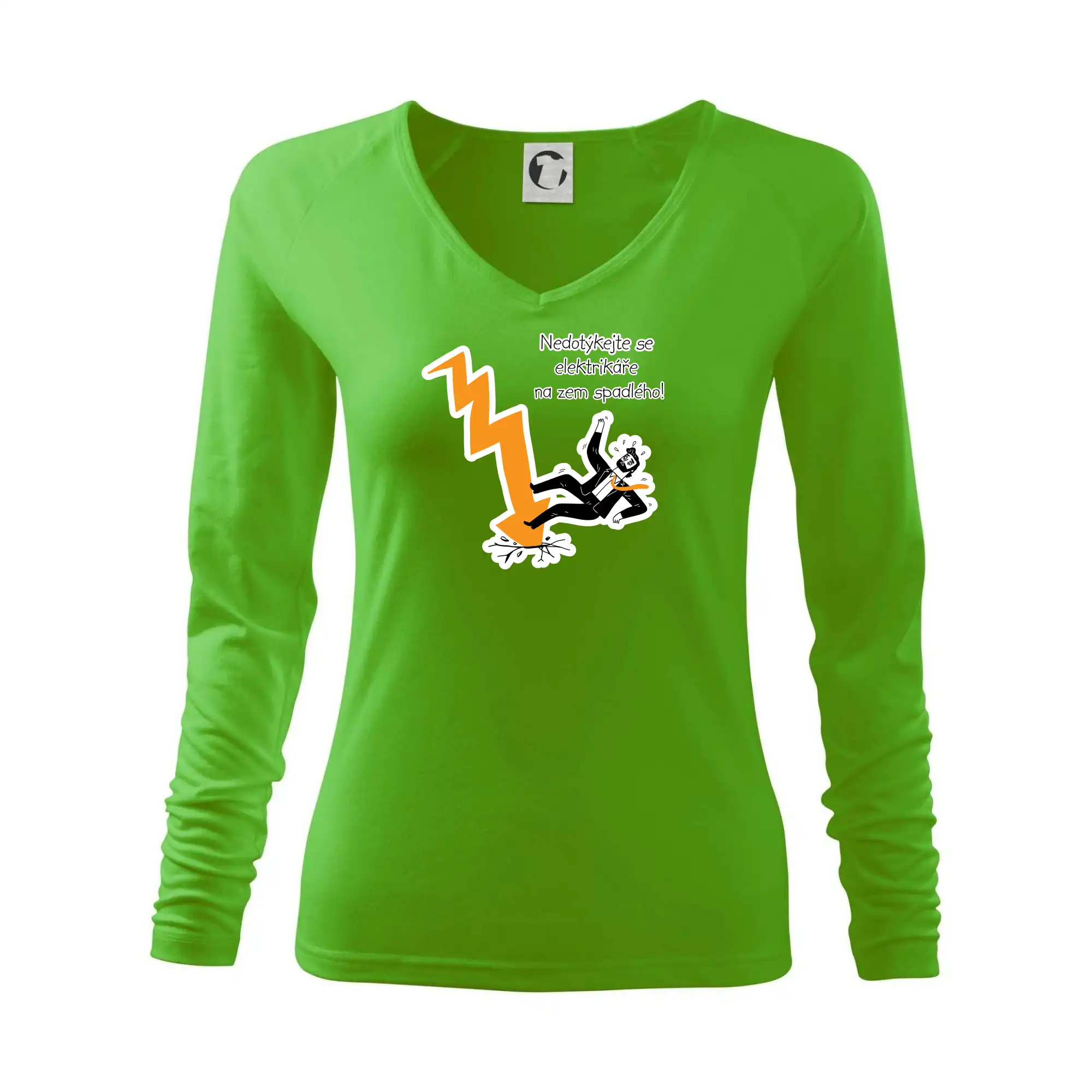 Nedotýkejte se elektrikáře na zem spadlého