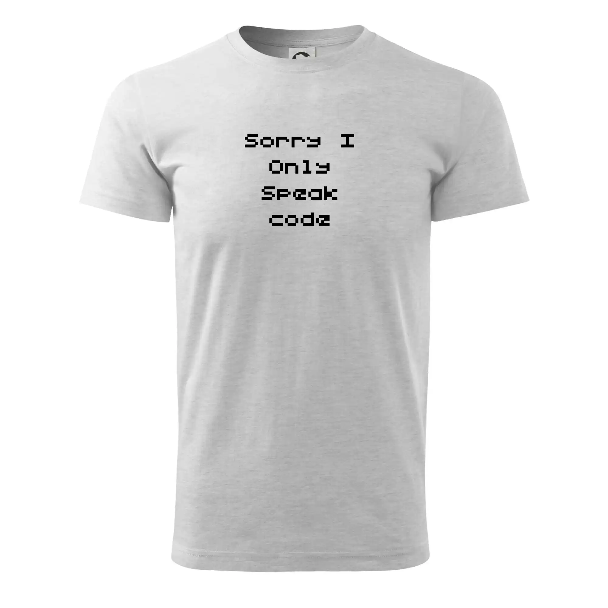 Sorry I Only Speak code