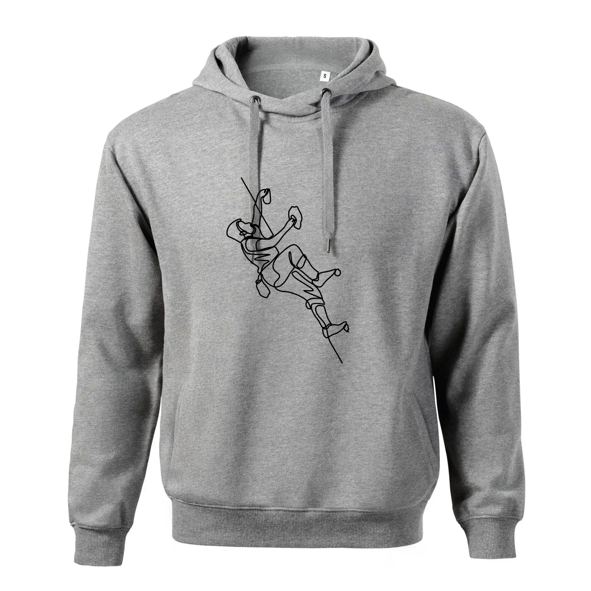 Lezecká stěna jedním tahem