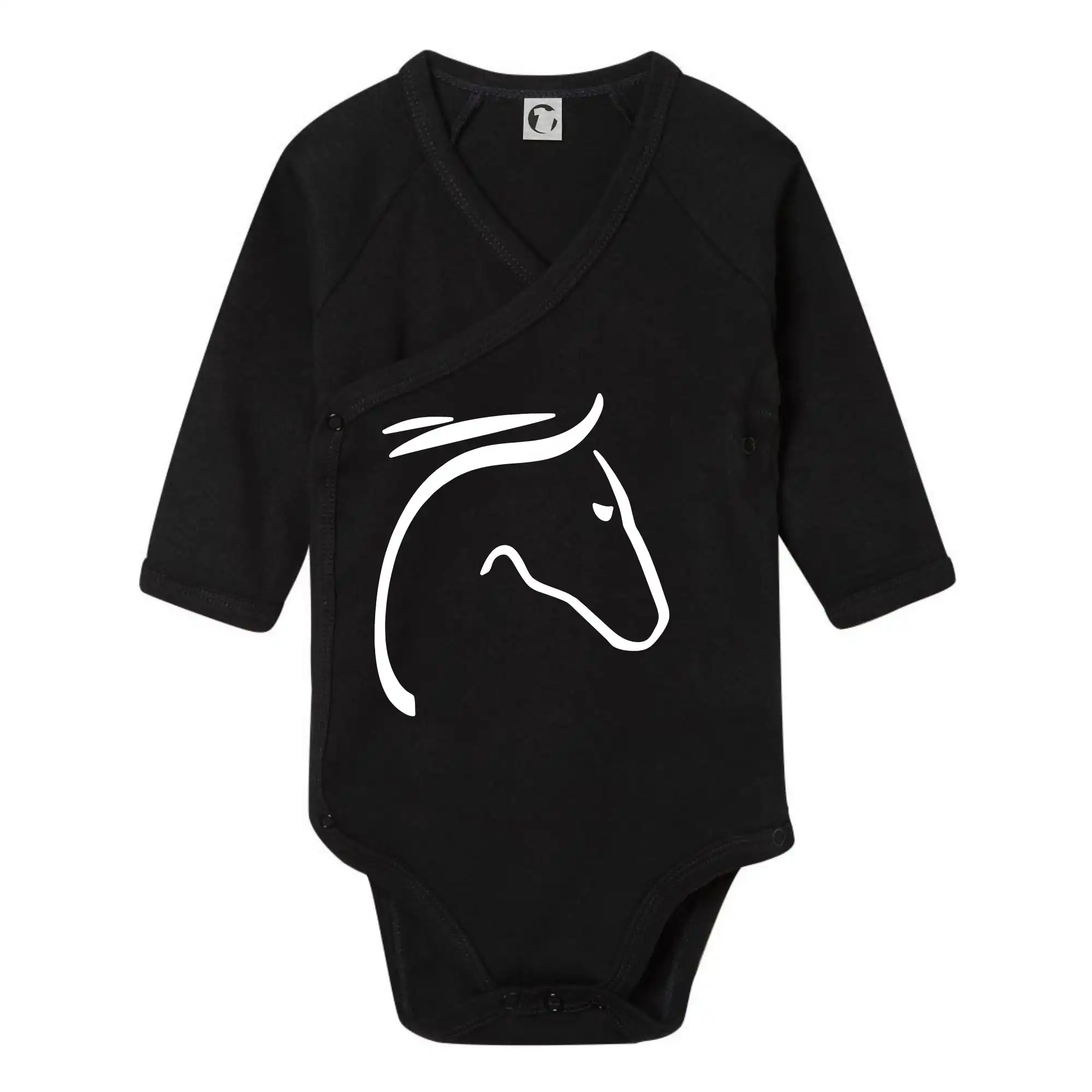 Kůň - hlava silueta