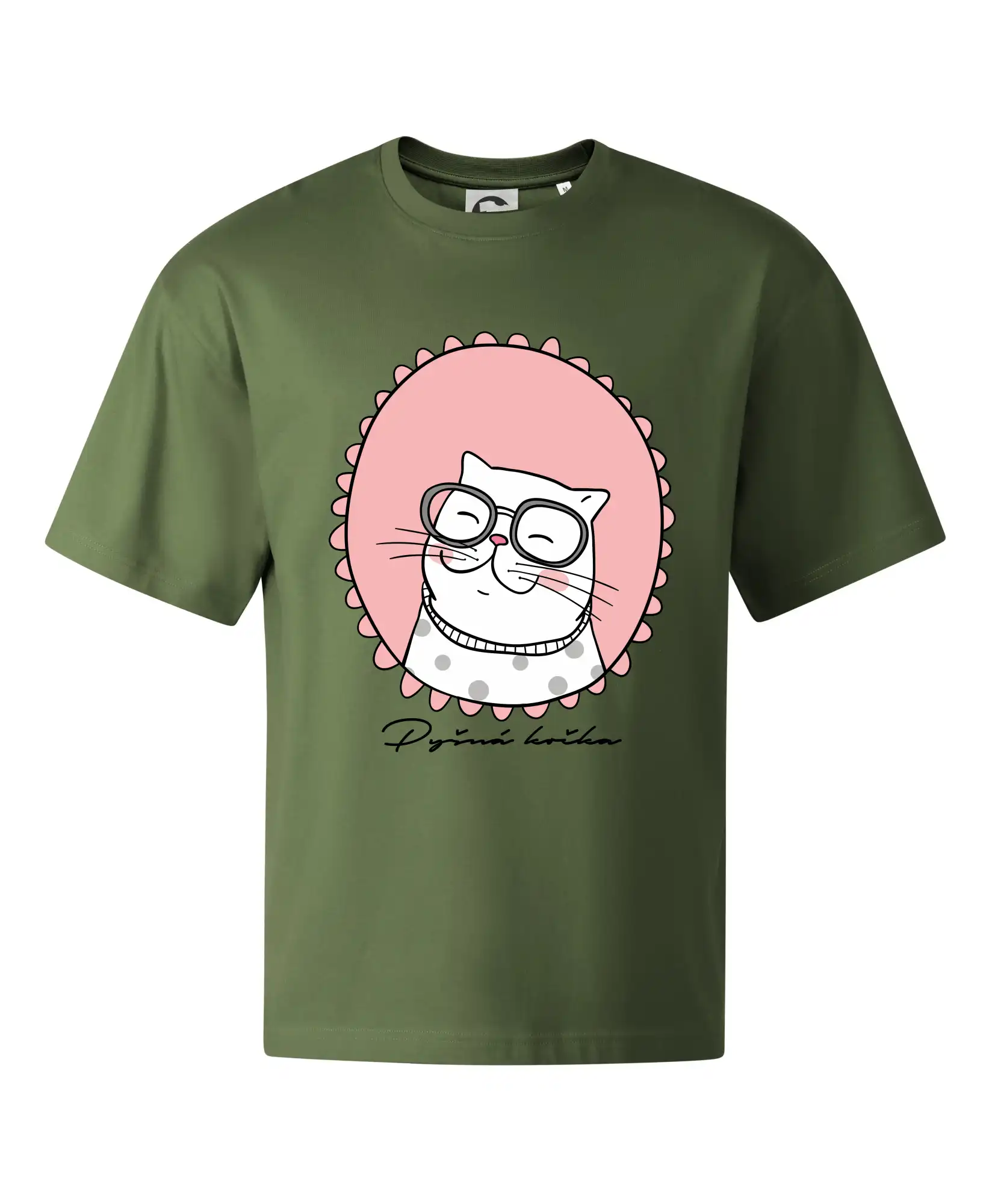 Pyšná kočka růžová