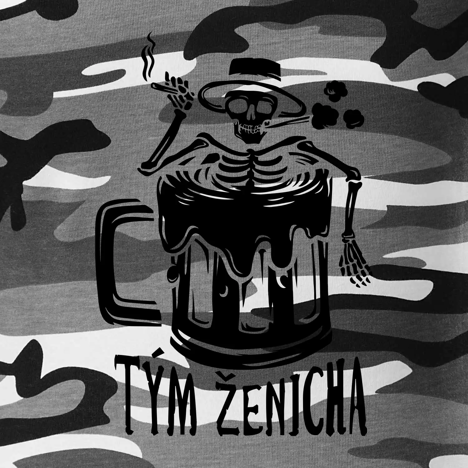 Tým ženicha kostra