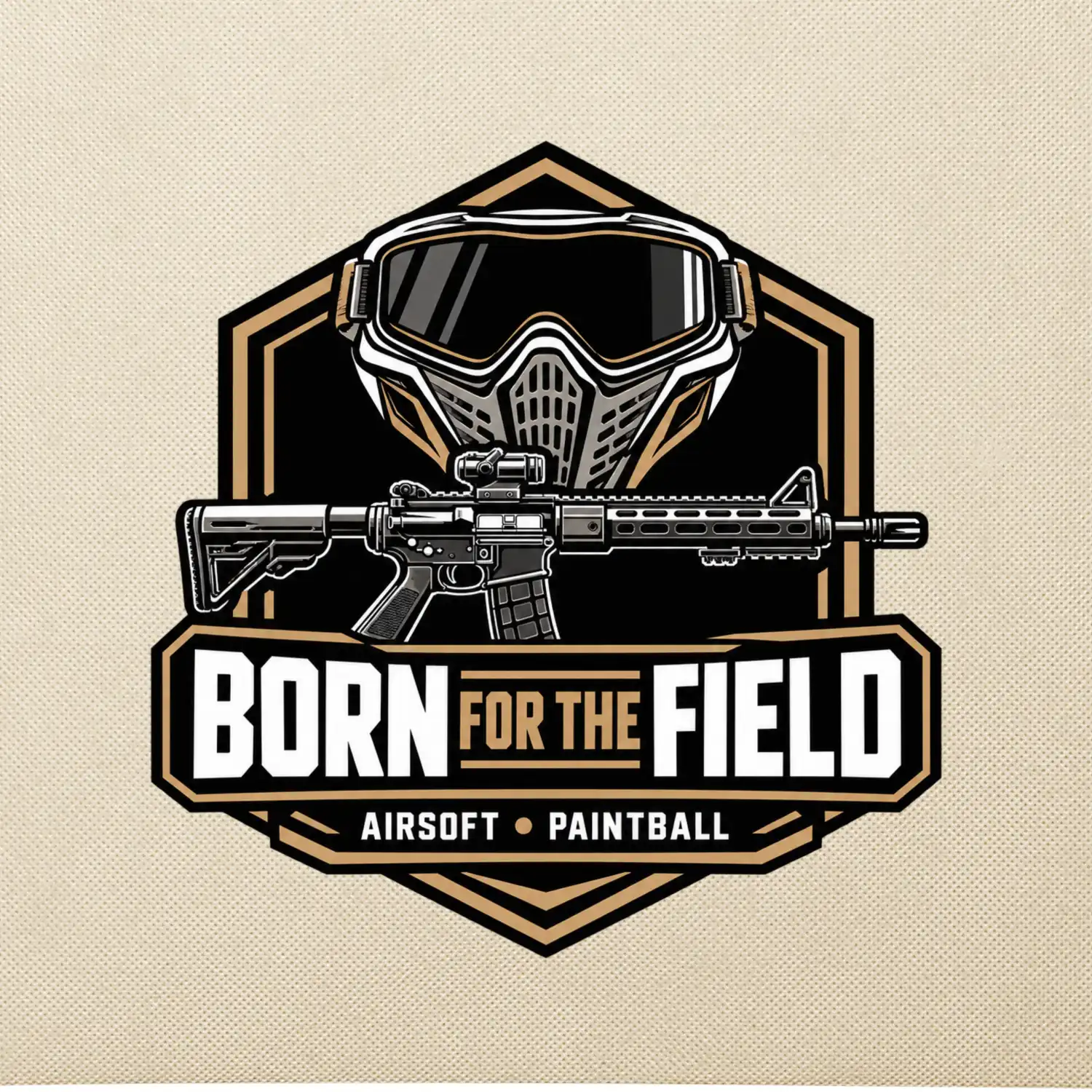 Zrozen pro hřiště born for the field airsoft