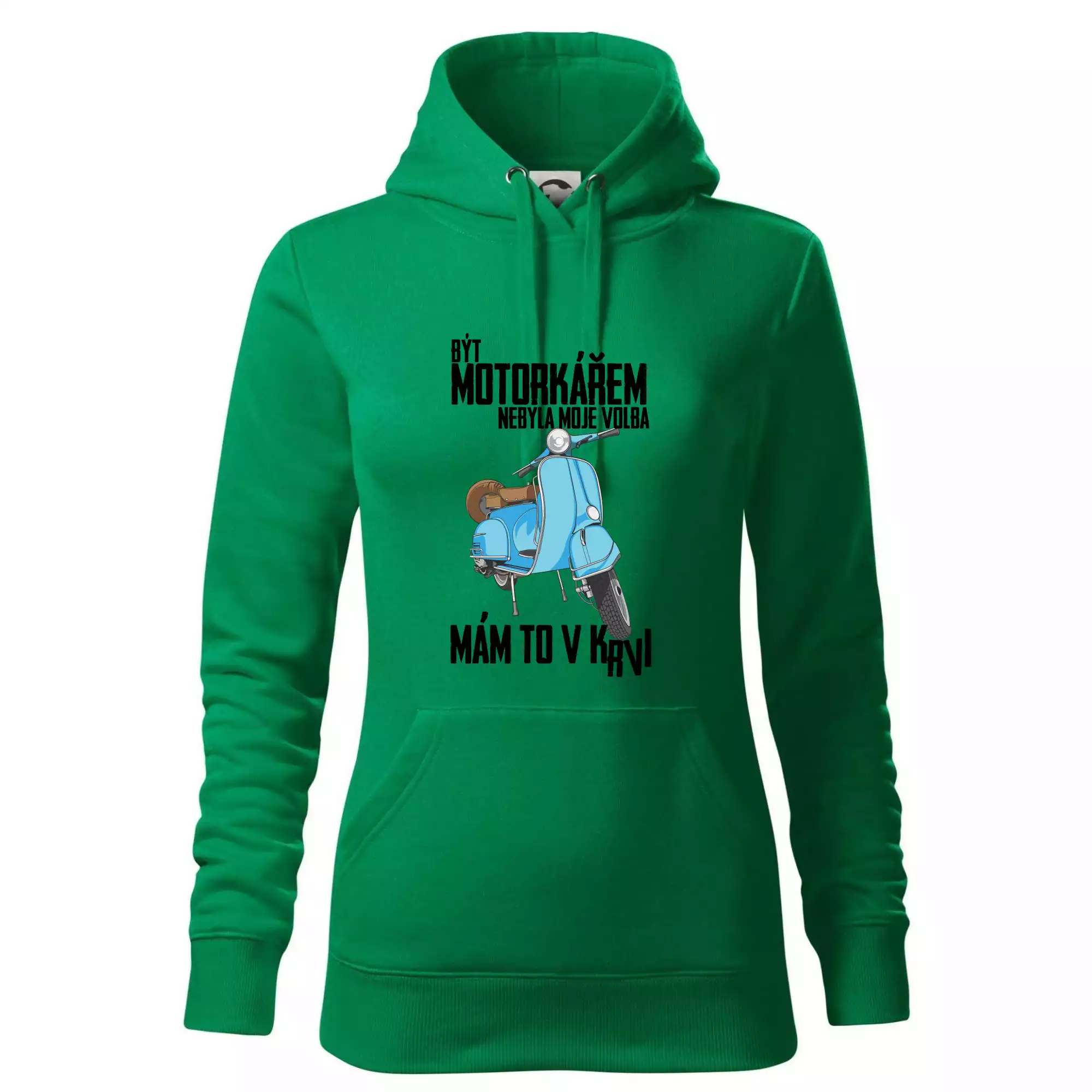 Být motorkářem nebyla moje volba skútr