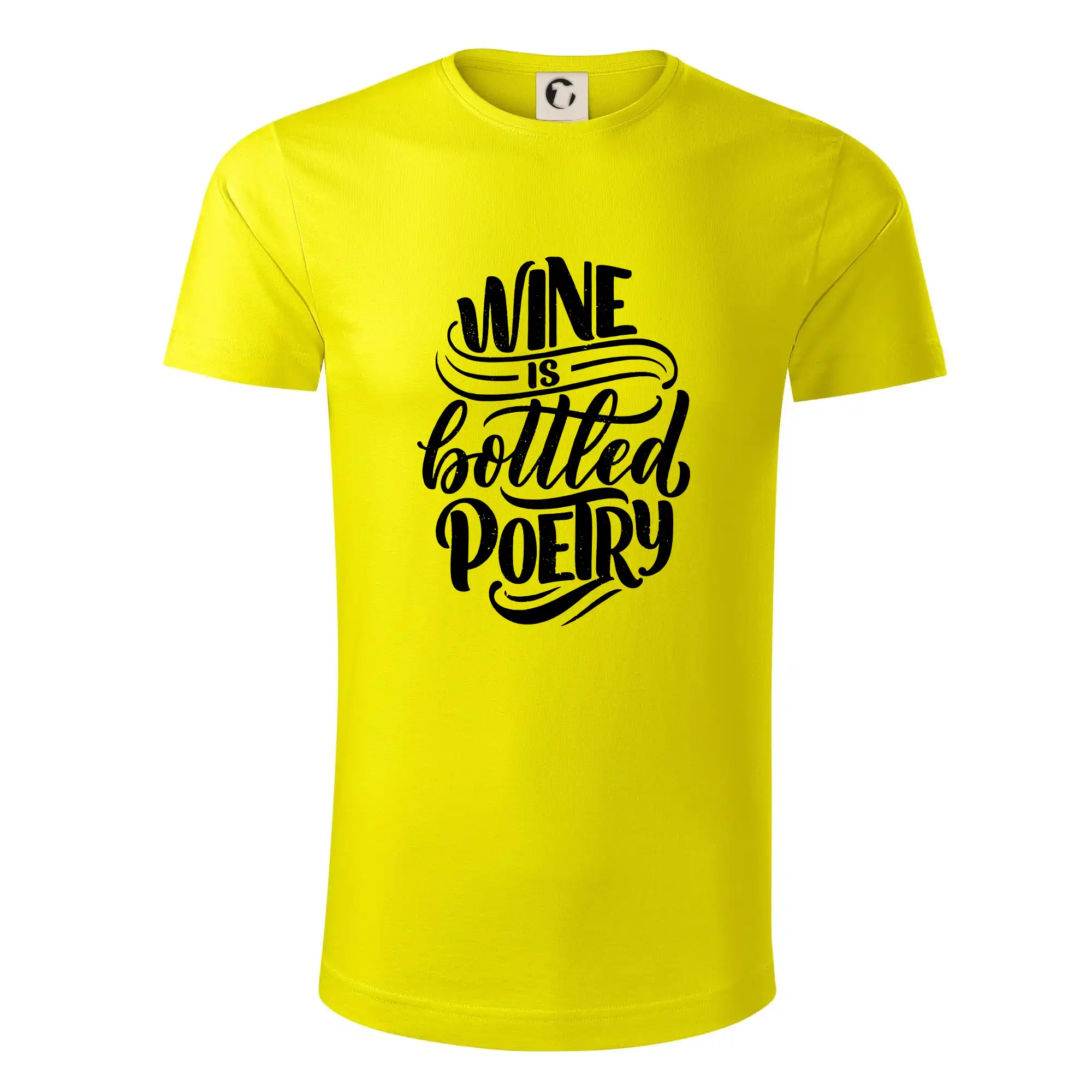 Wine is bottled poetry