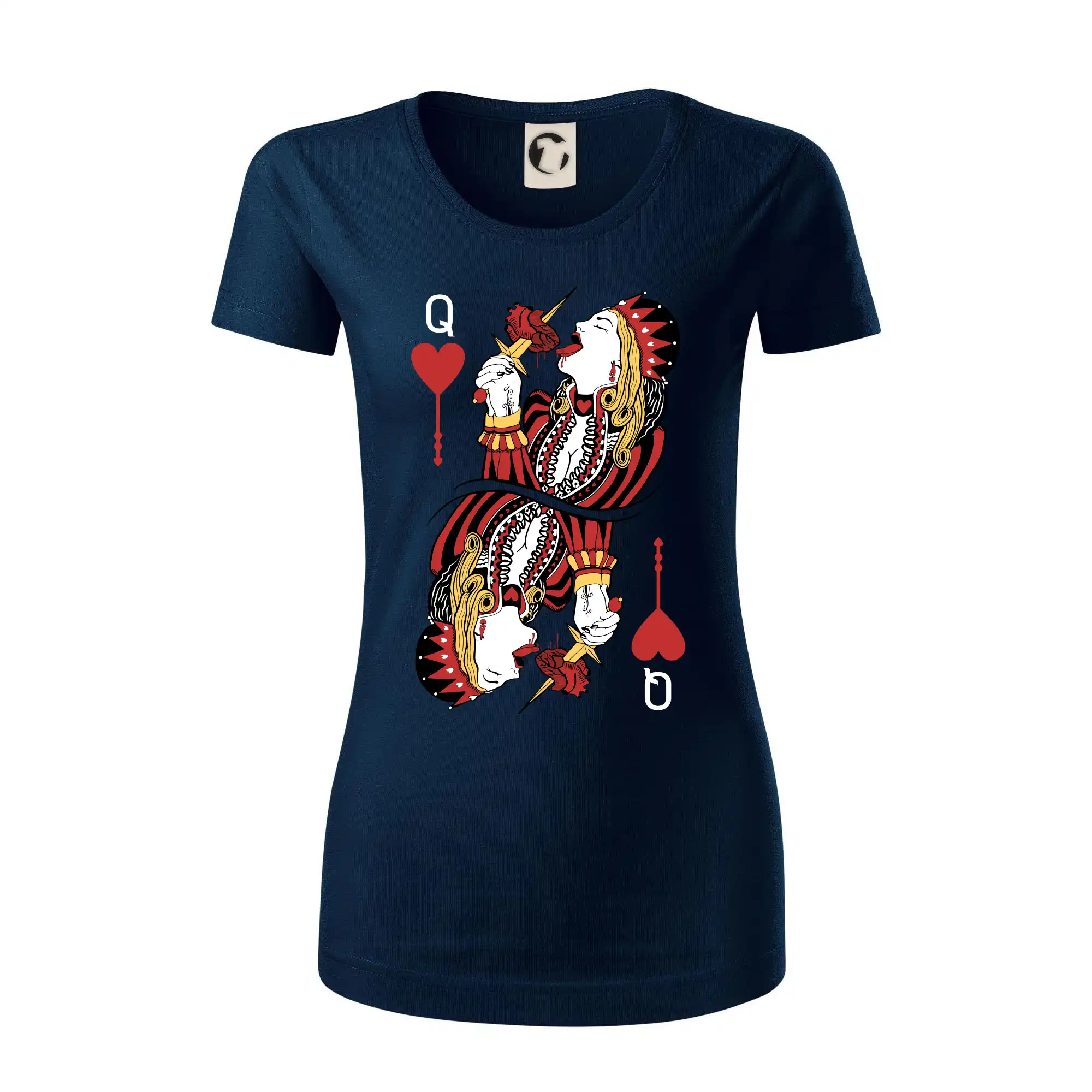 Srdcová Královna kreslená (Pecka Design)