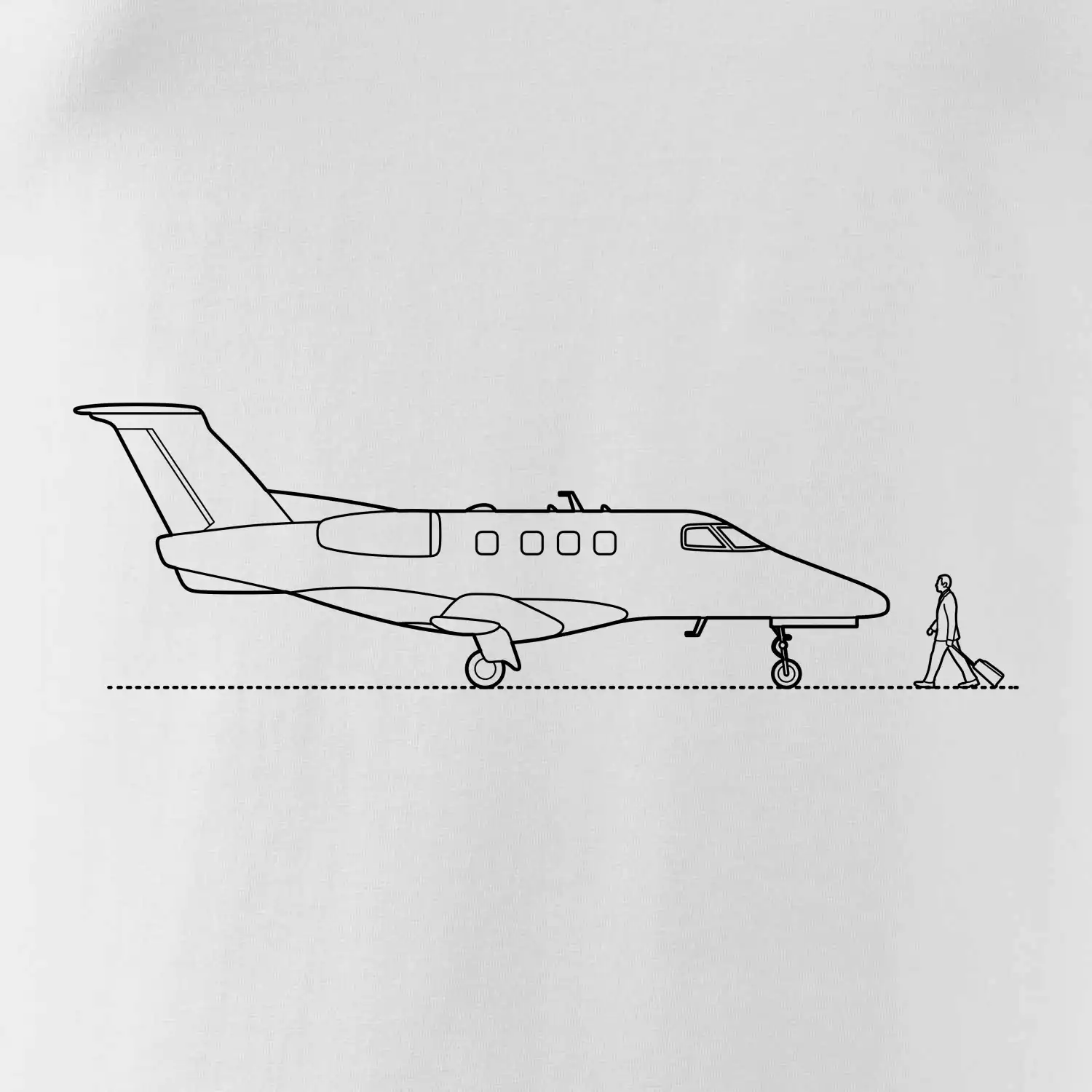 Obrys Embraer Phenom 100