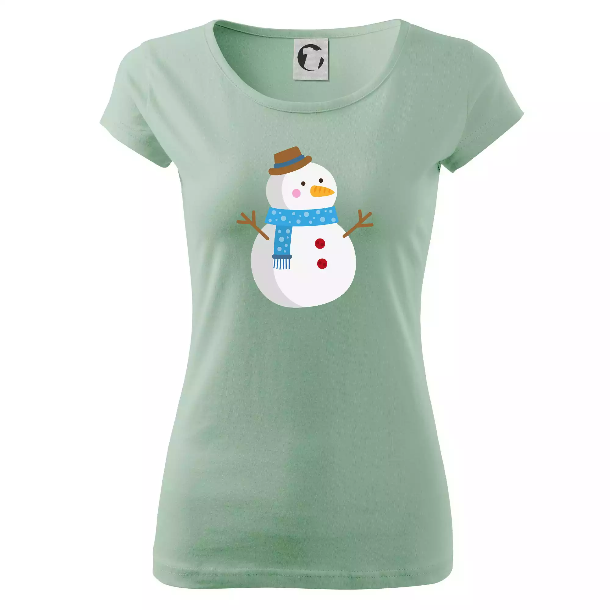 Sněhulák se šálou