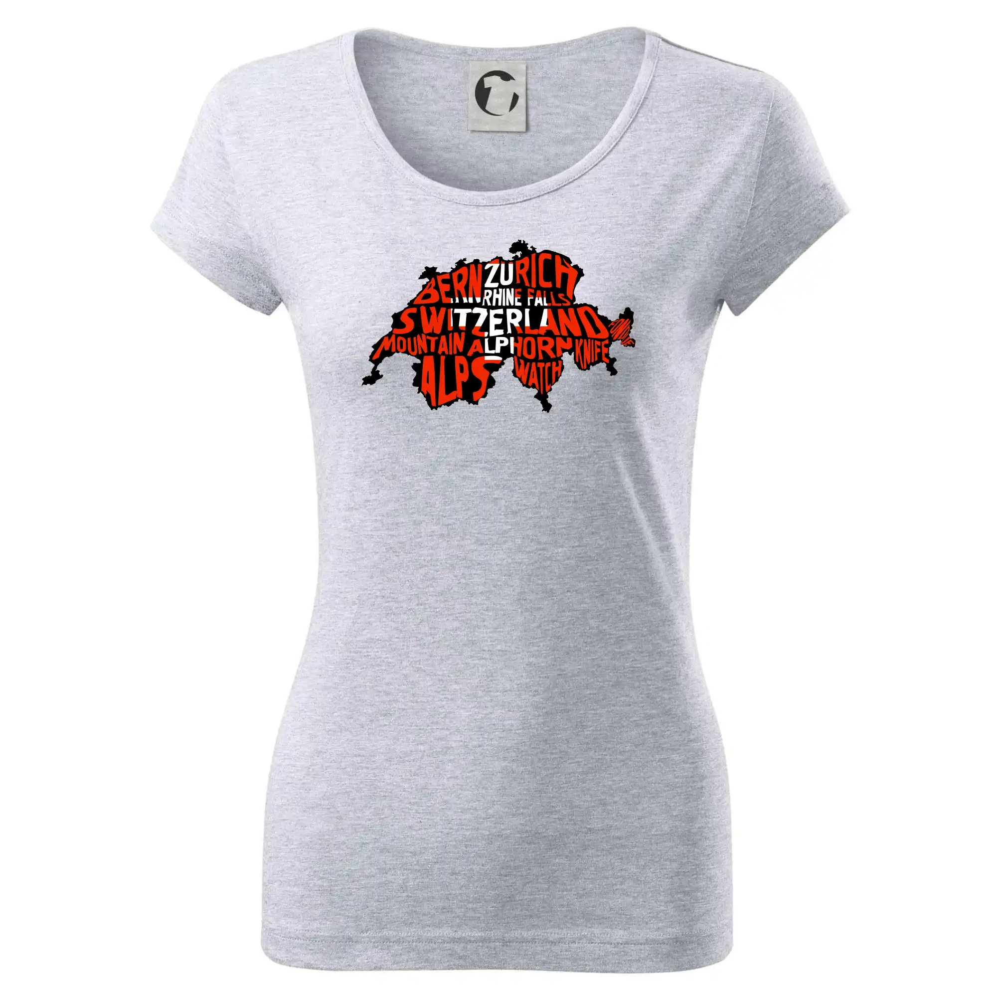 Mapy - názvy měst - Švýcarsko