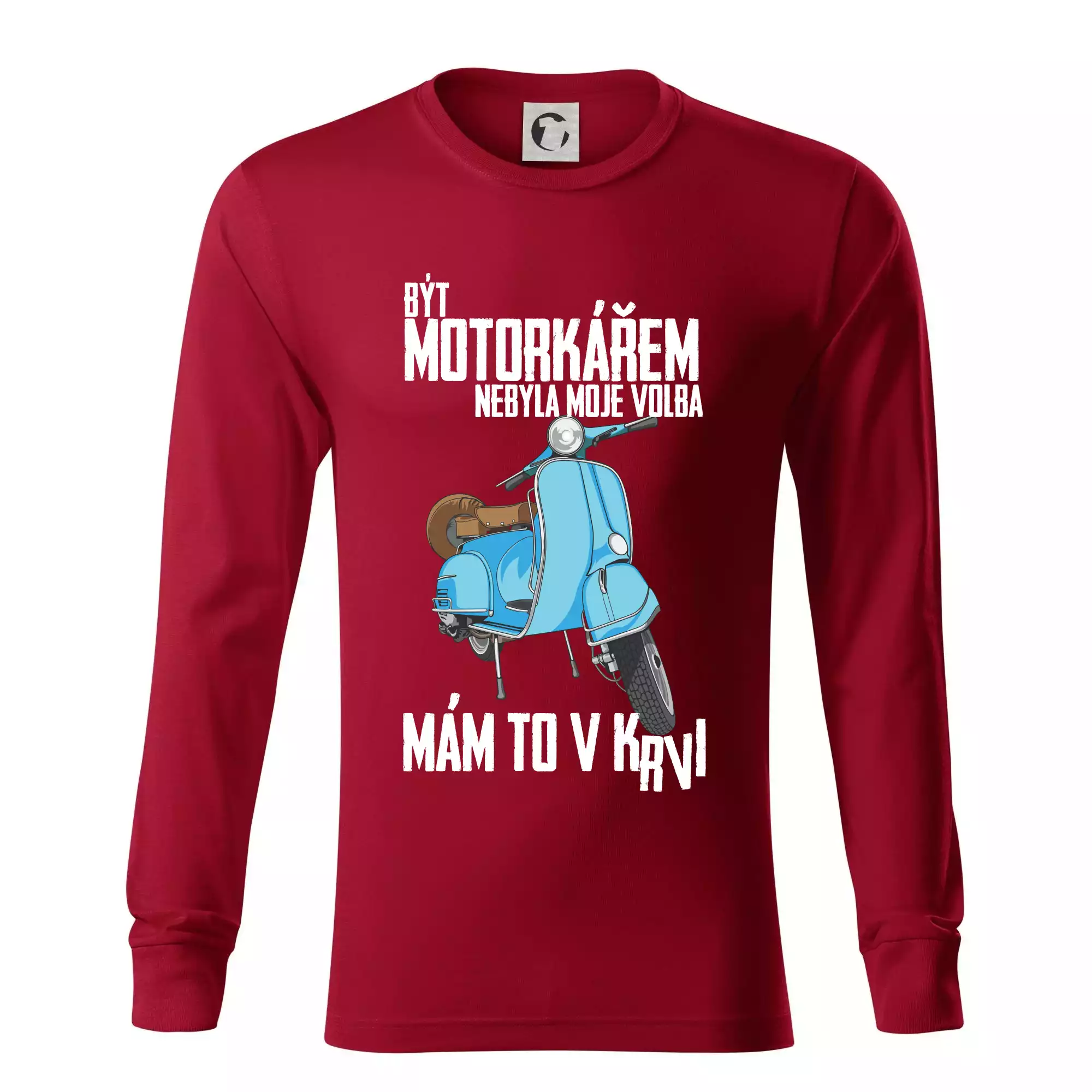 Být motorkářem nebyla moje volba skútr