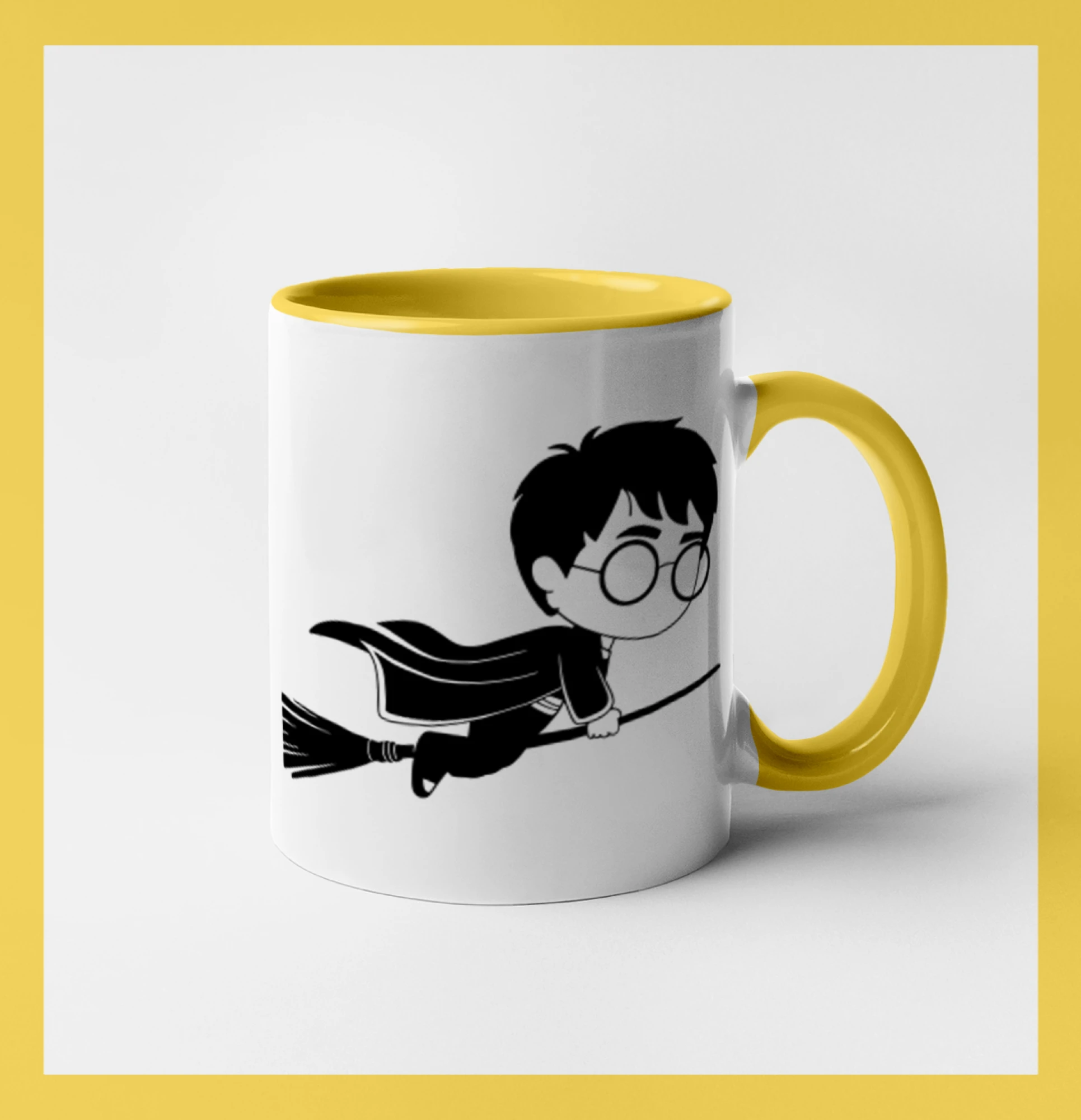 Harry obrázek na koštěti