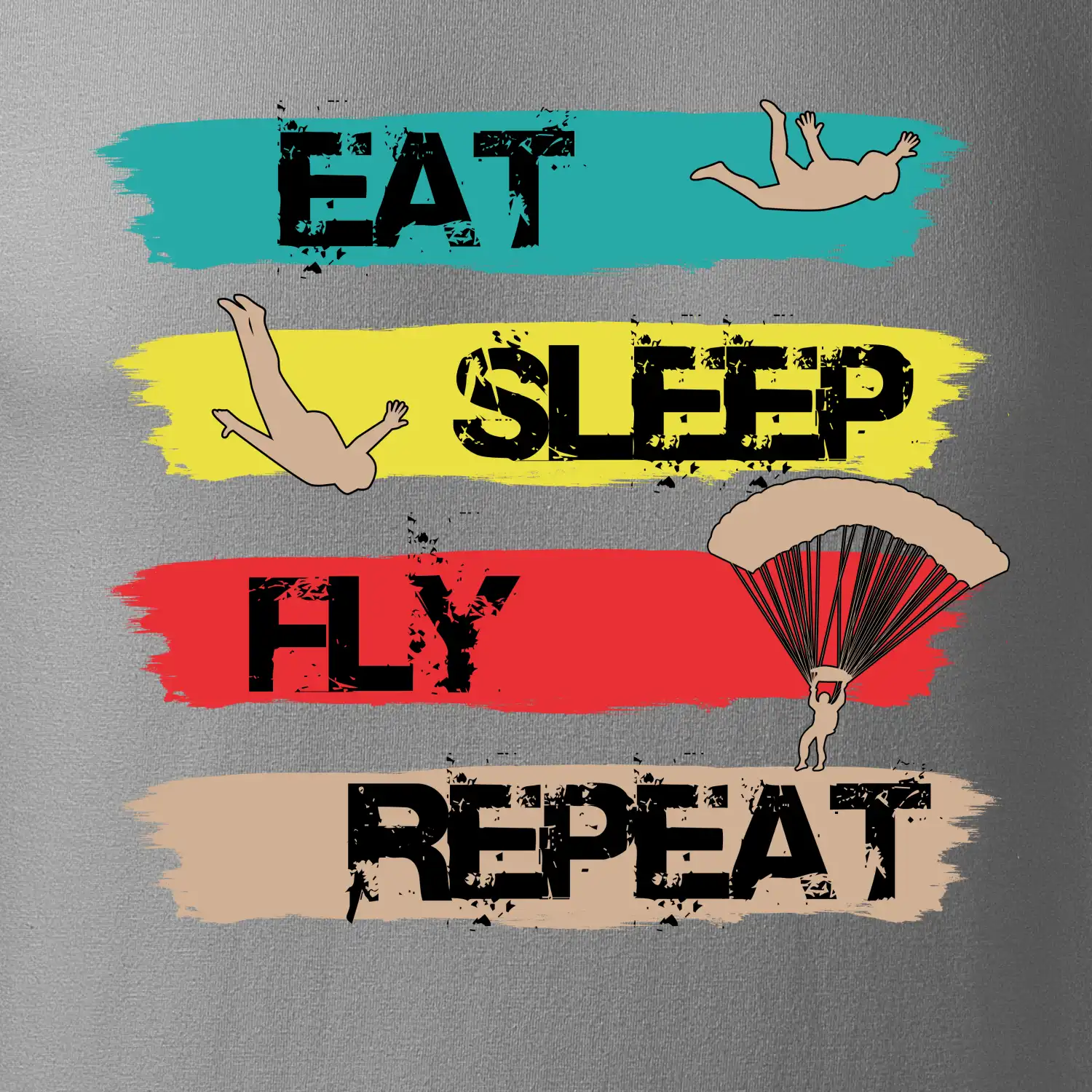 Eat Sleep Fly Repeat Paragliding