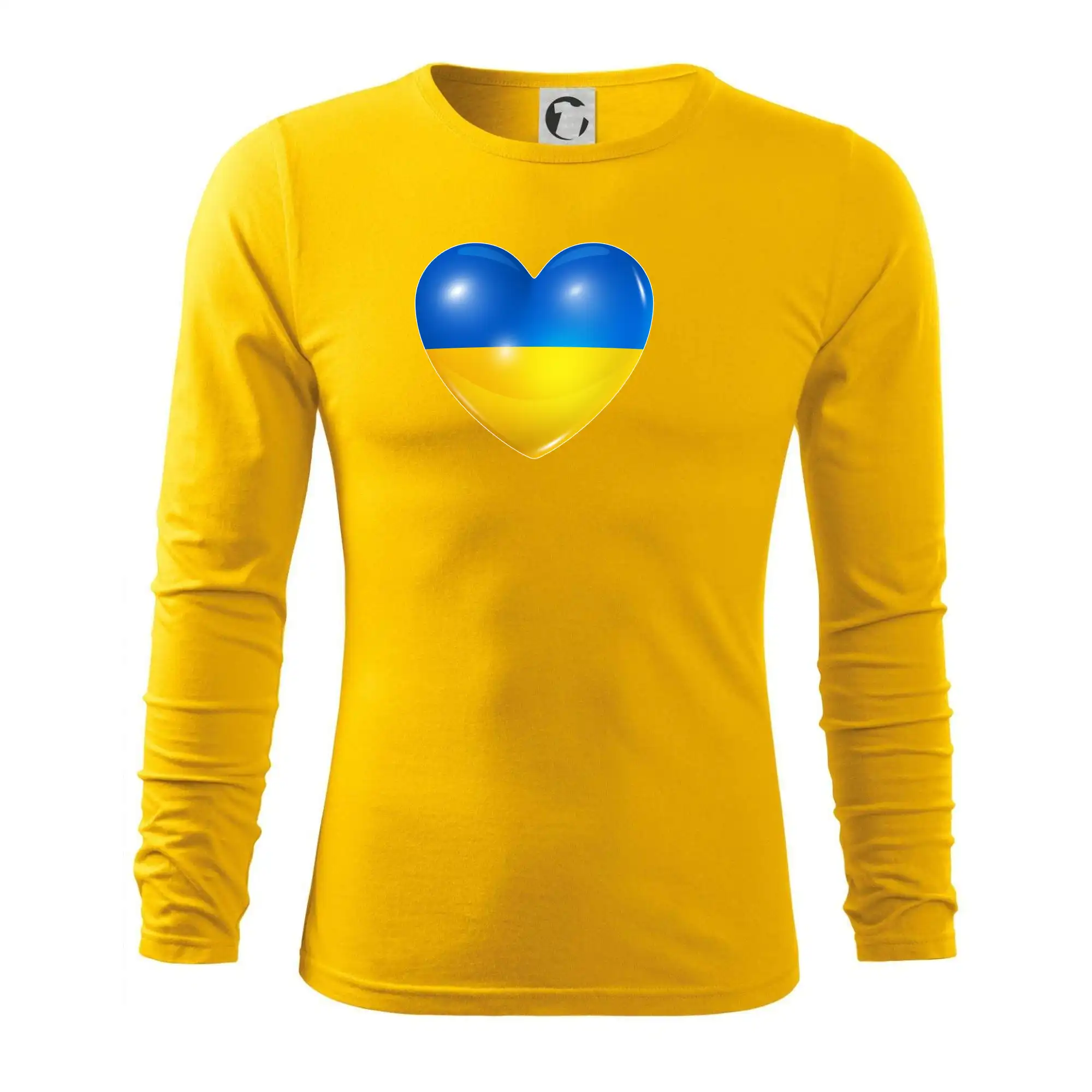 Ukrajina srdce vlajka