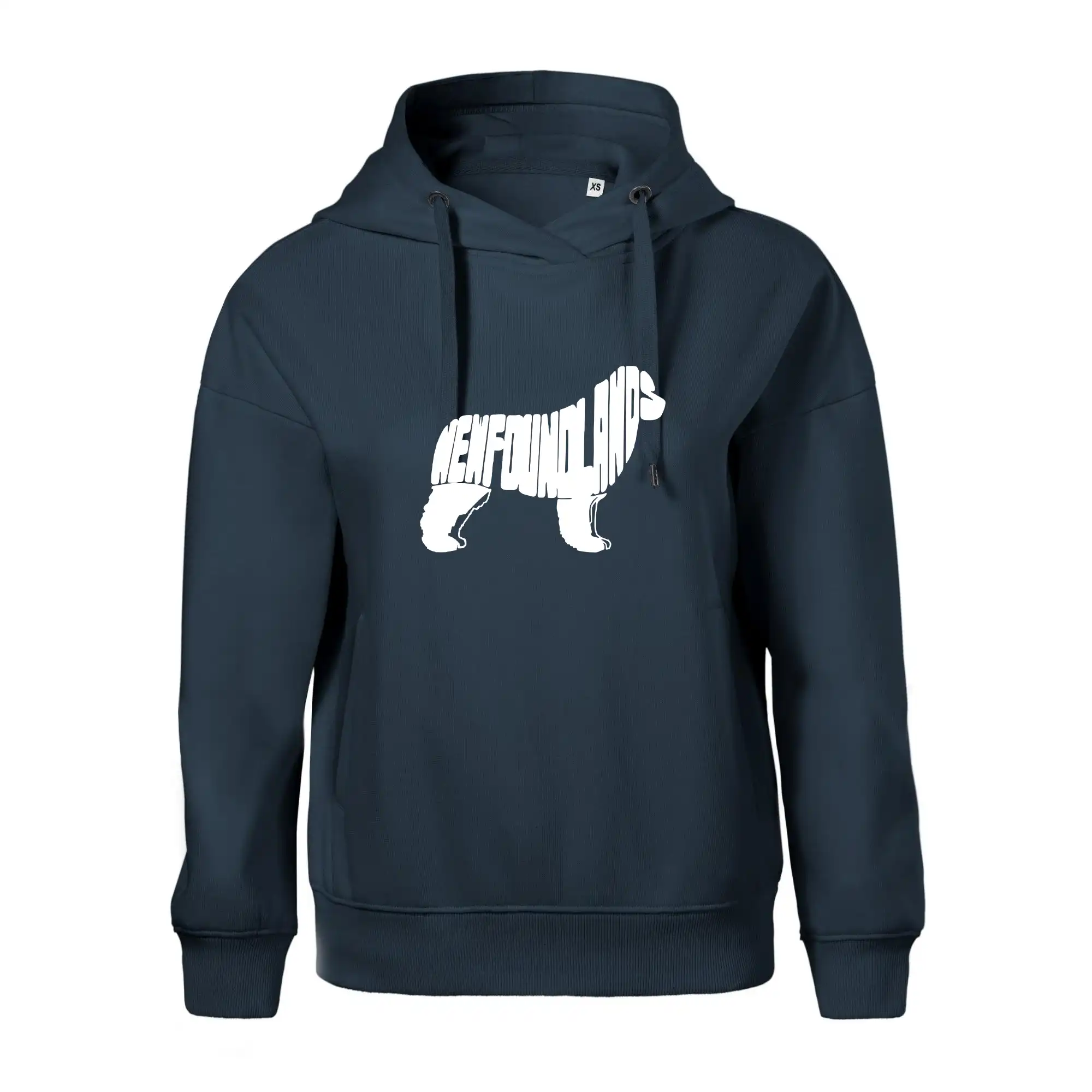 Novofundlandský pes - nápis v tělě