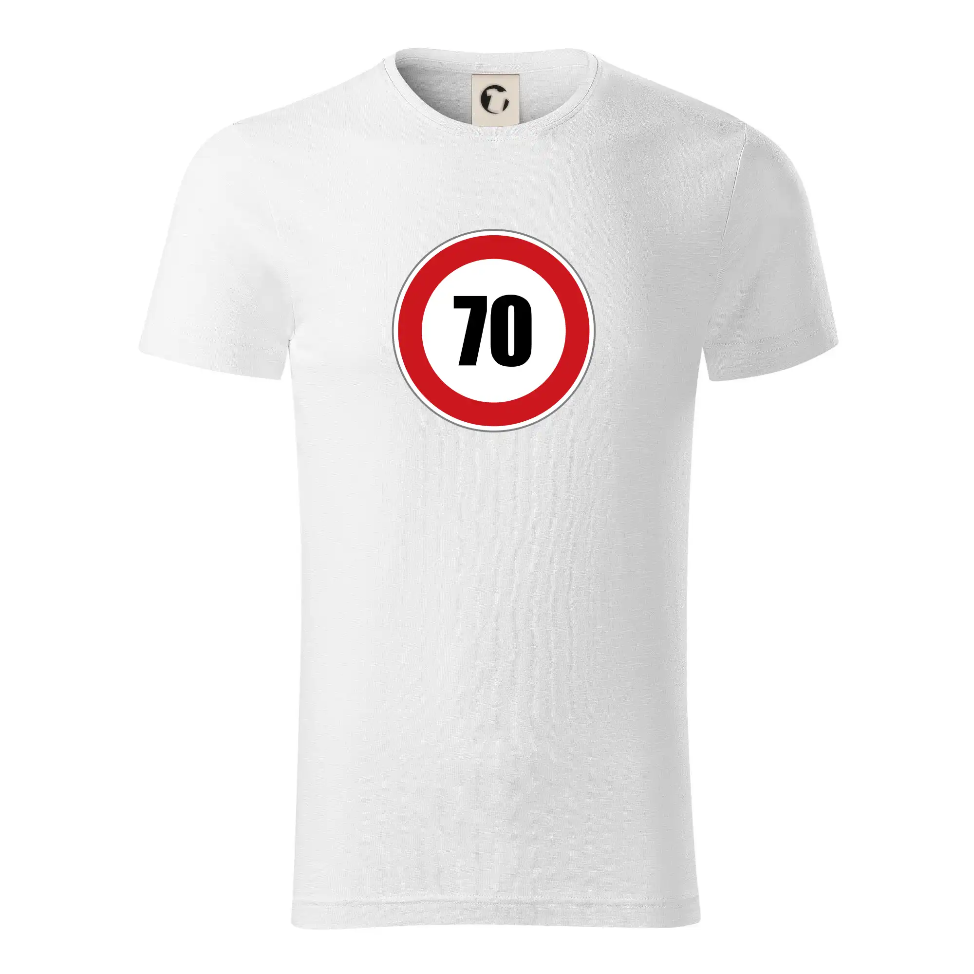 Dopravní značka - omezení rychlosti 70