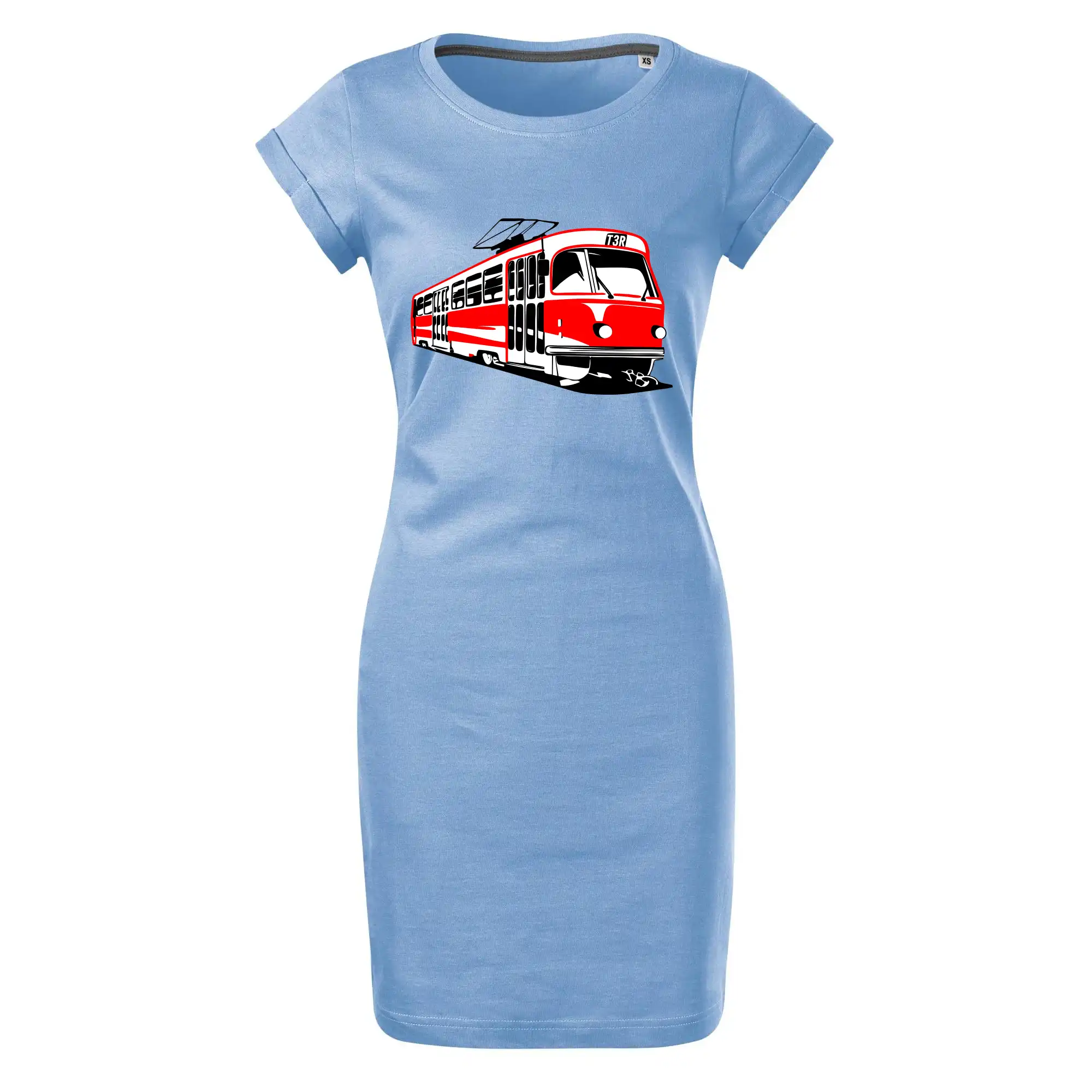 Tramvaj T3R barevná