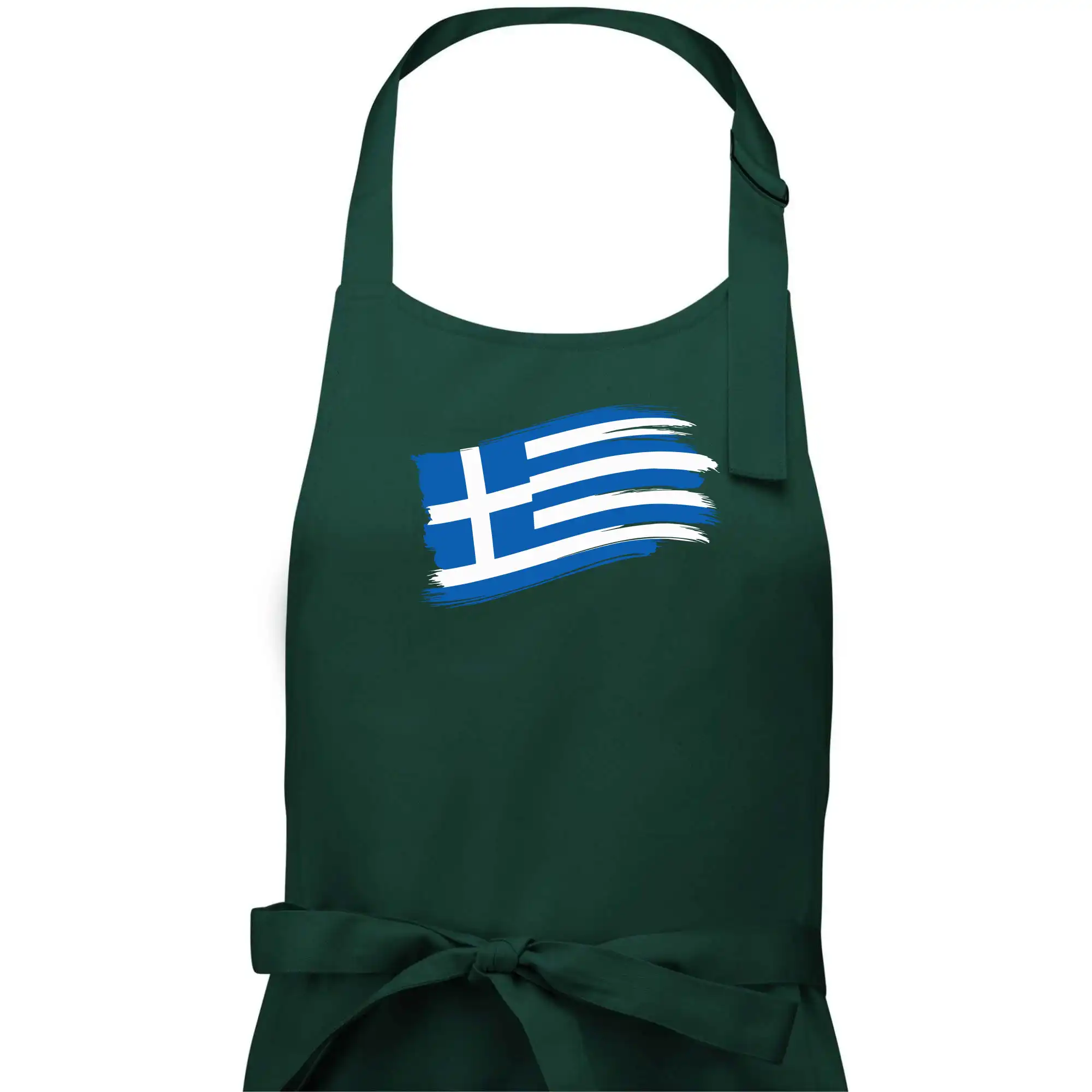 Řecko vlajka - štětkou