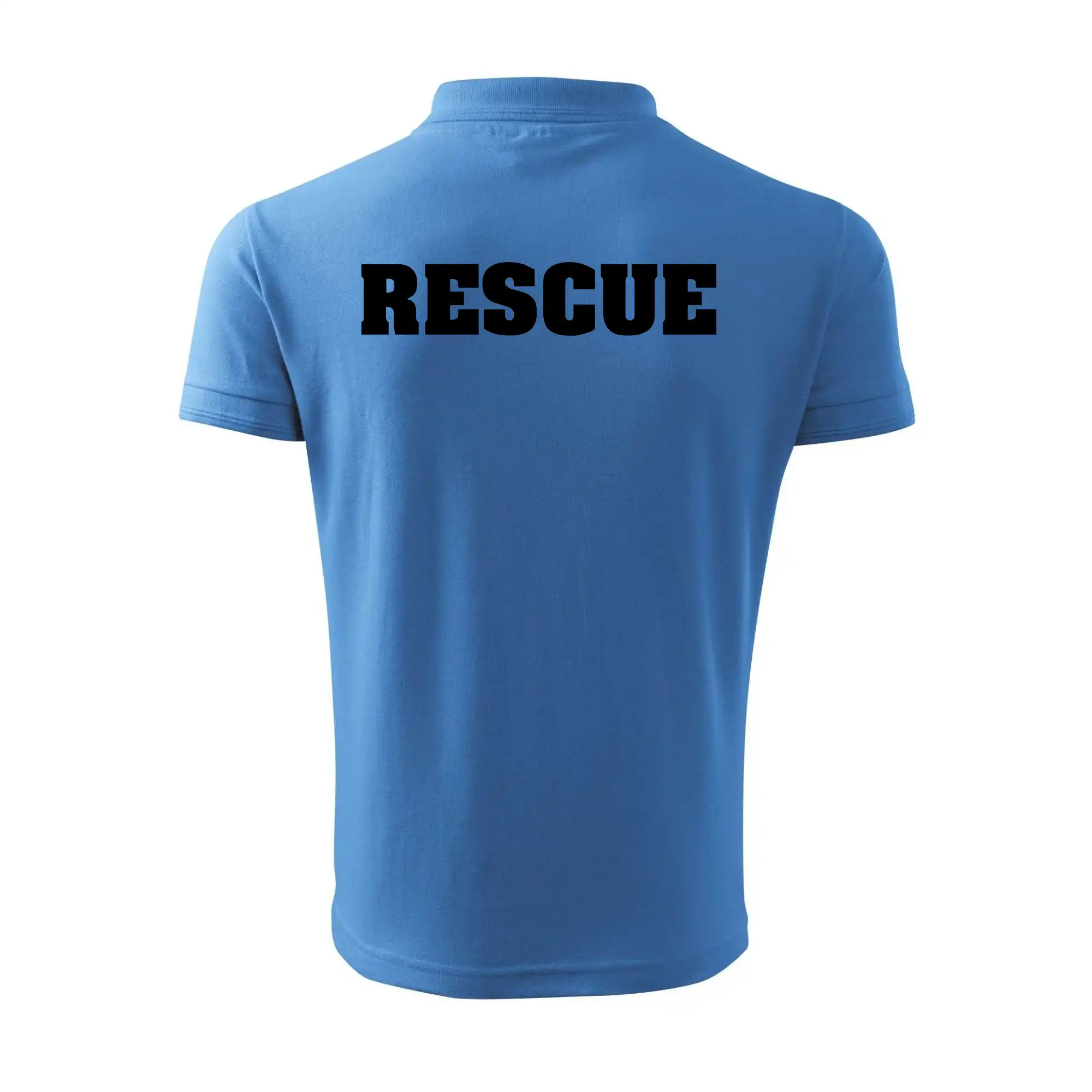 Rescue - Hvězda na prsu +  nápis na zádech