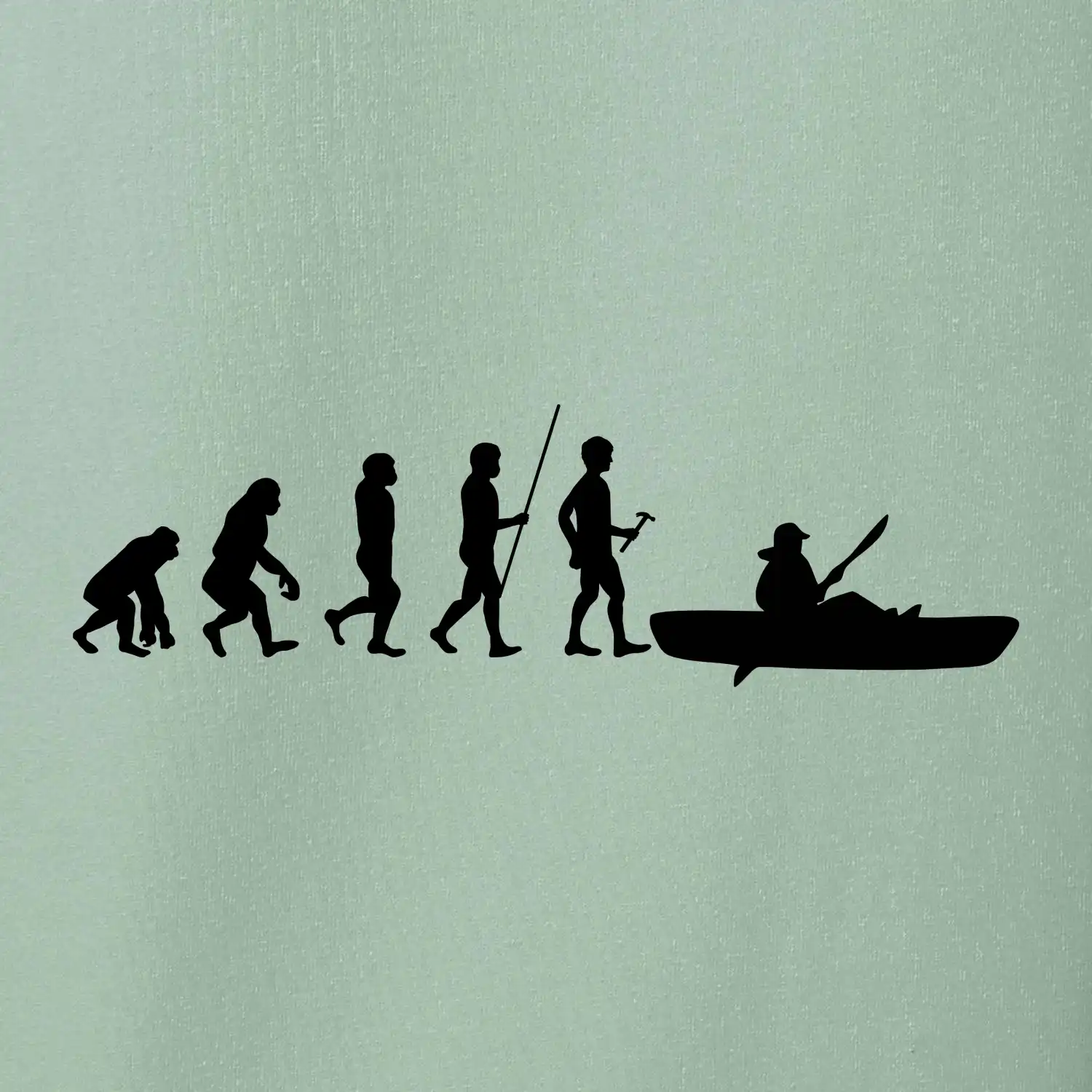 Evoluce kanoe krátká