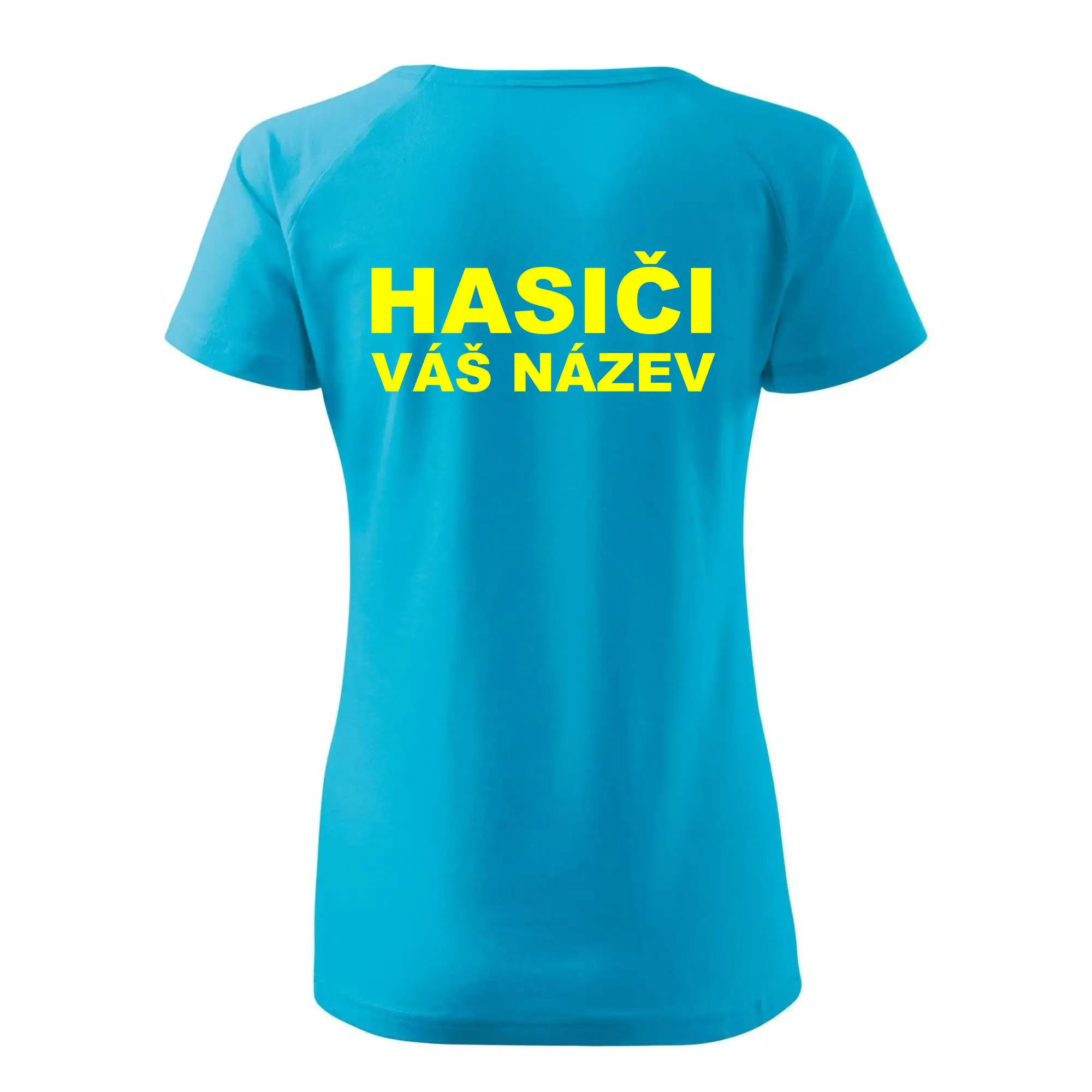 Hasiči - žlutý nápis - váš název sboru