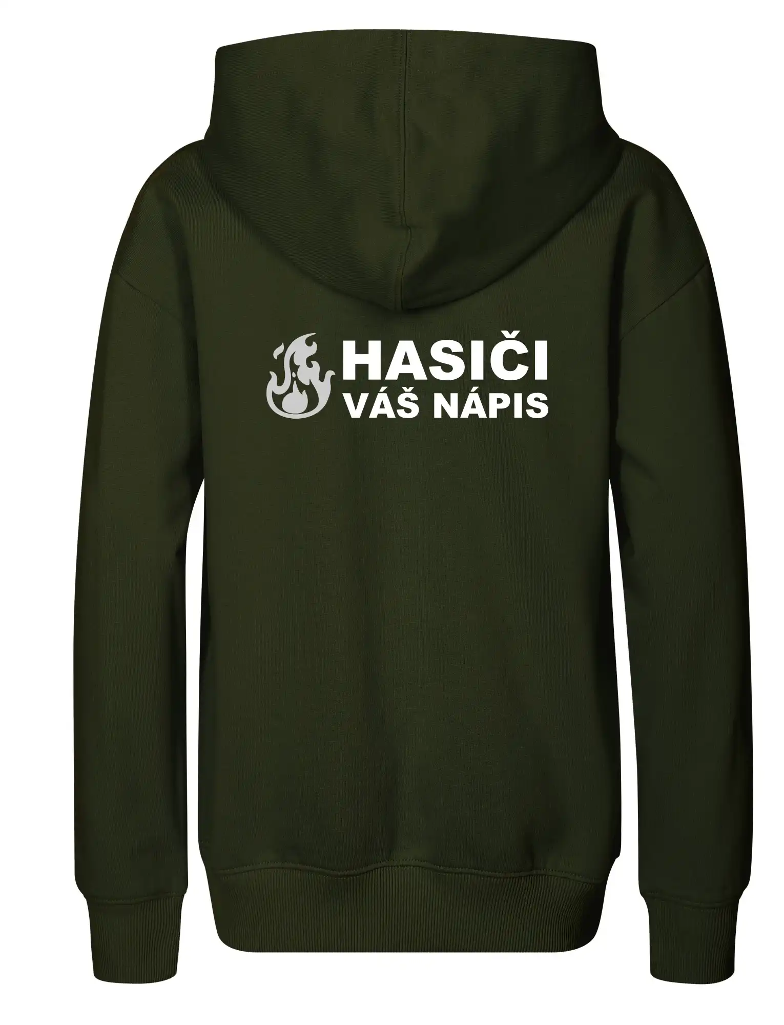 Hasiči REFLEXNÍ (oheň, Firesport, název sboru - vlastní nápis)