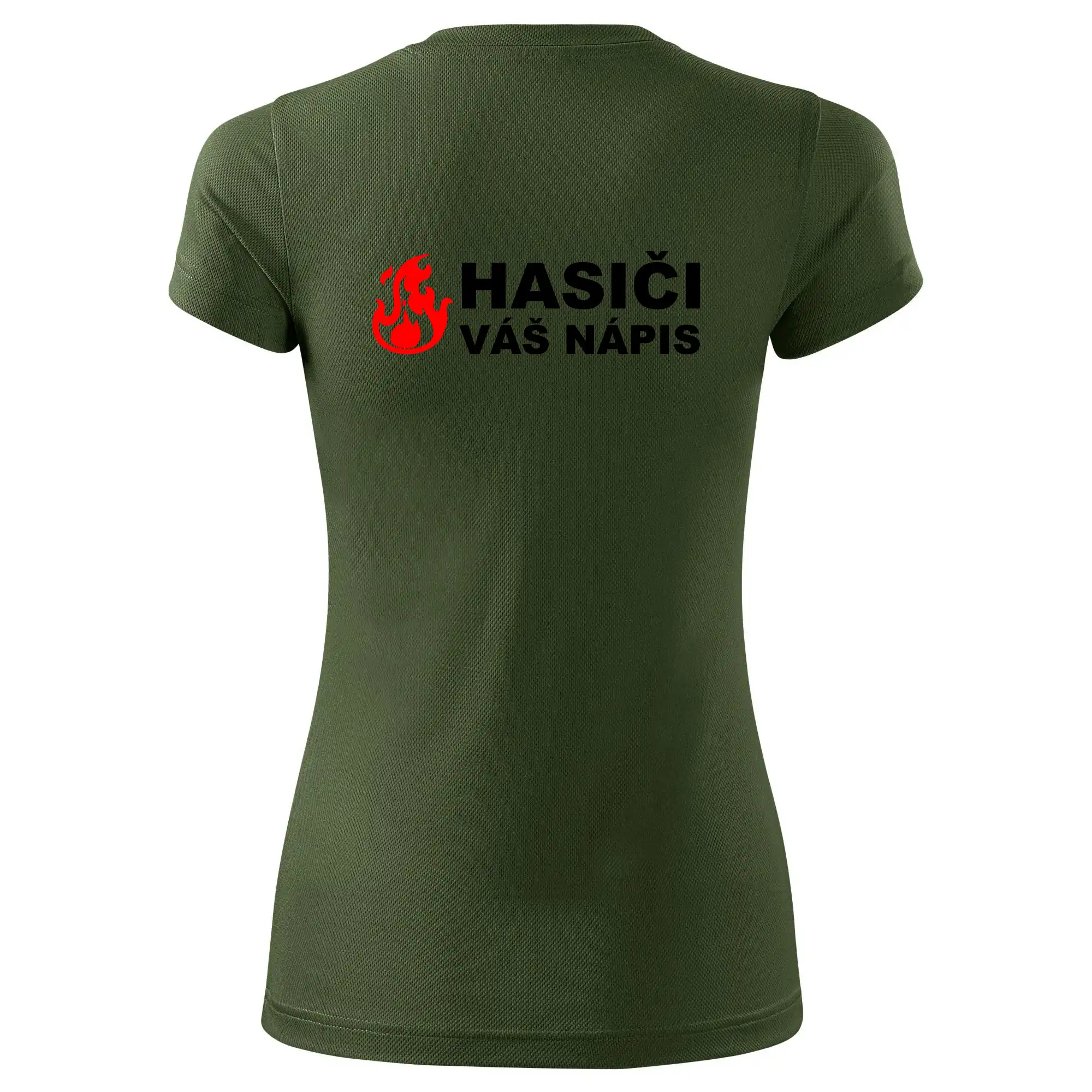 Hasiči (oheň,  Firesport, název sboru - vlastní nápis)