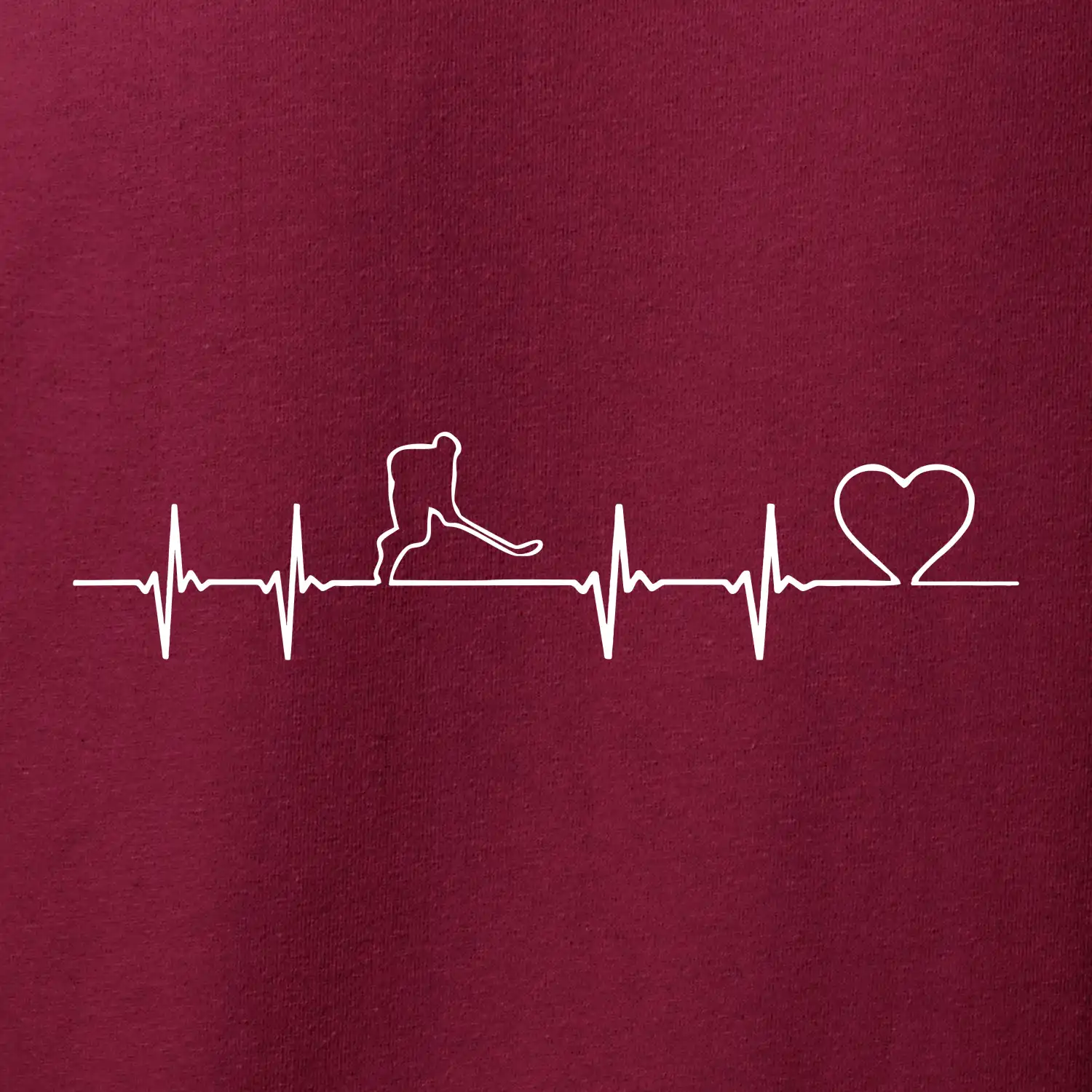Hokejový hráč EKG