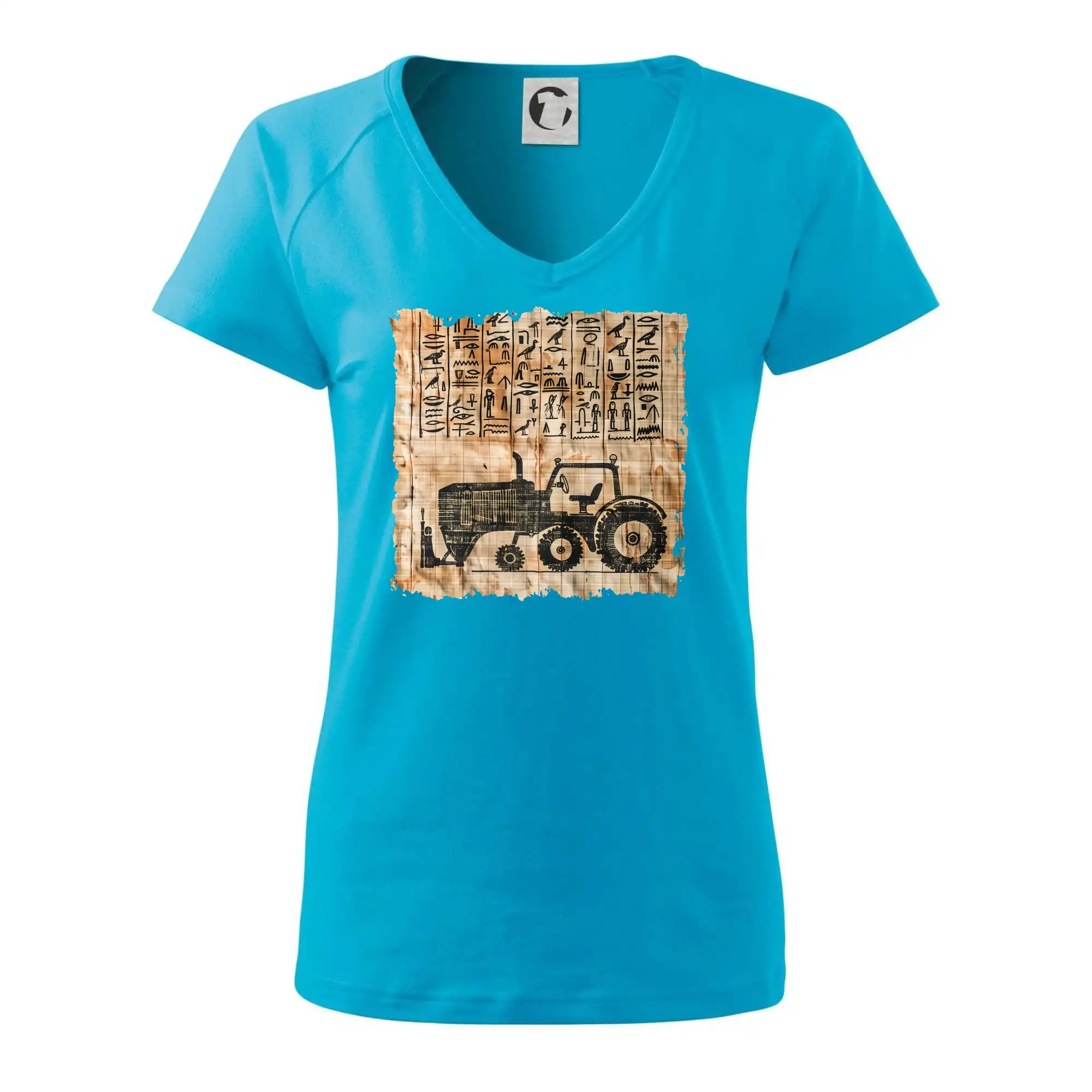 Egyptské hieroglyfy traktor