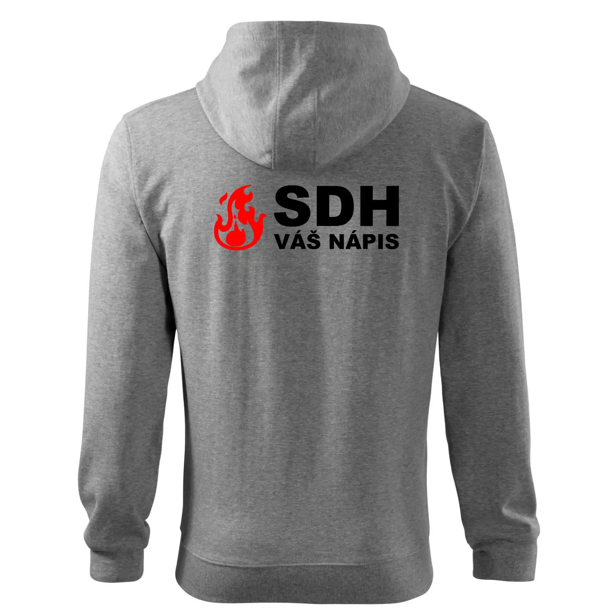 SDH nápis (oheň, firesport, název sboru - vlastní nápis)