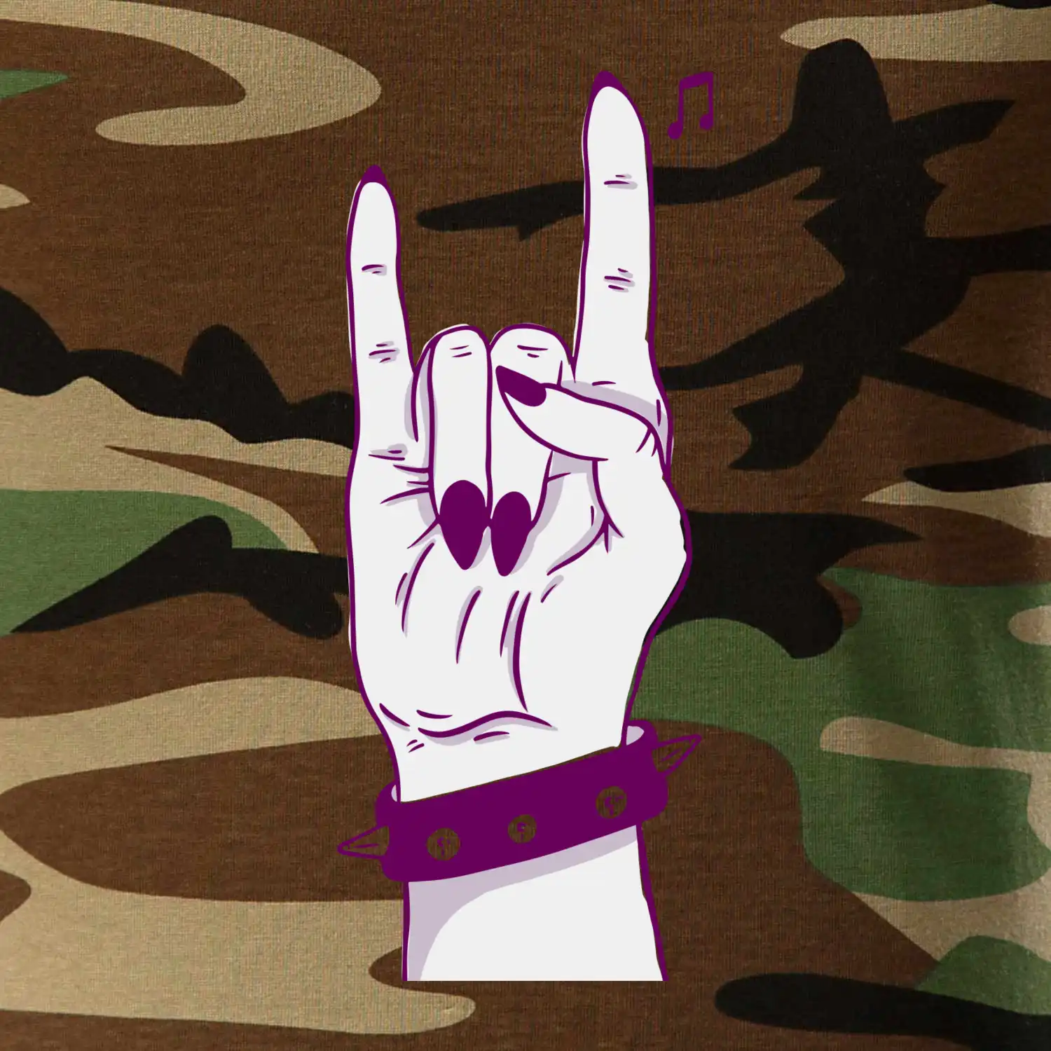 Rocková ruka dámská