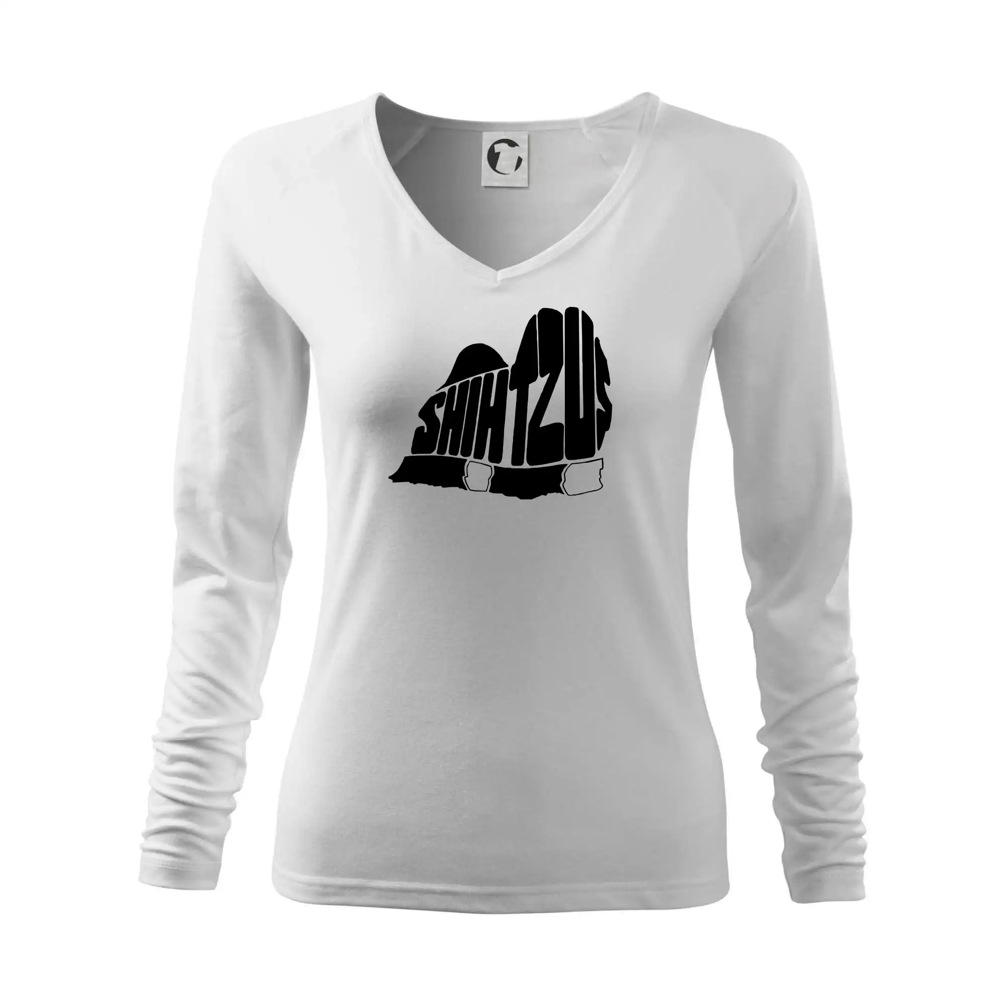 Shih-tzu - nápis v těle