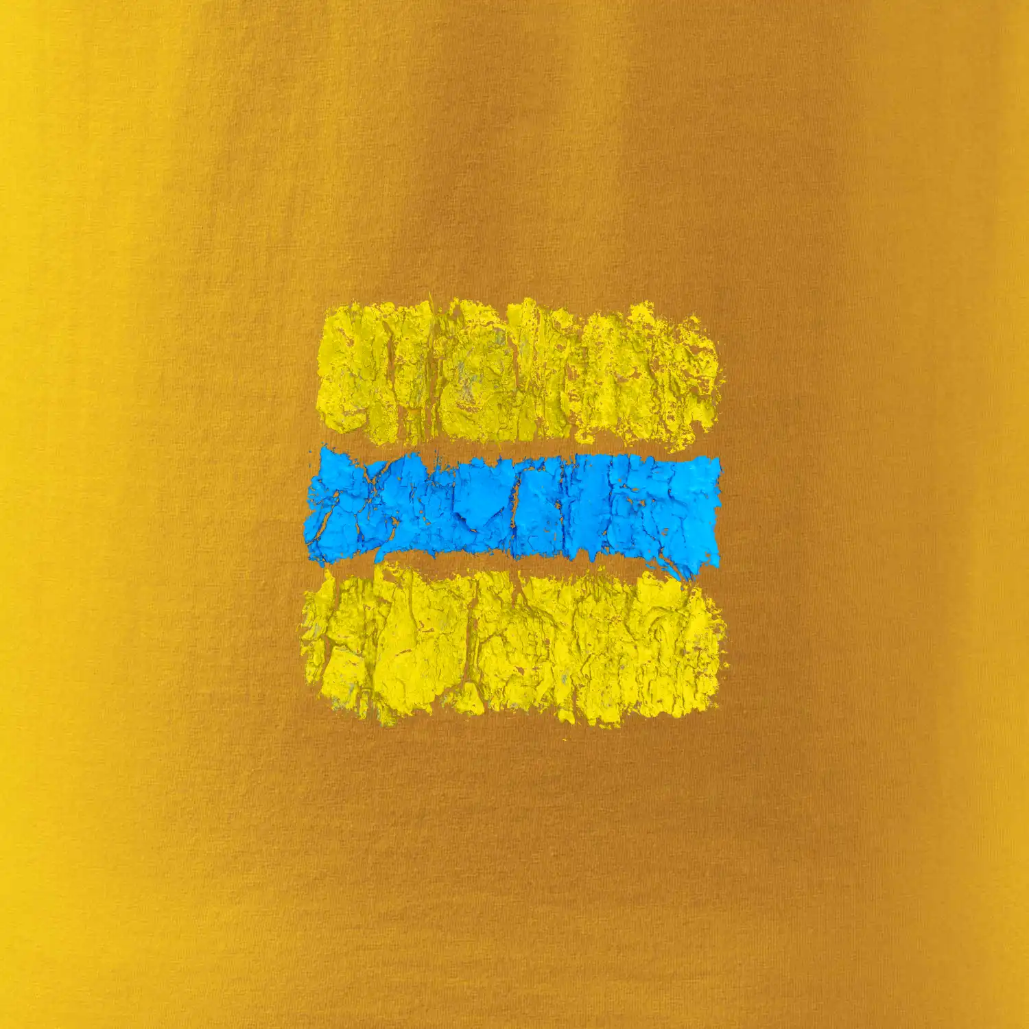 Turistická Cyklo značka - žluto modrá