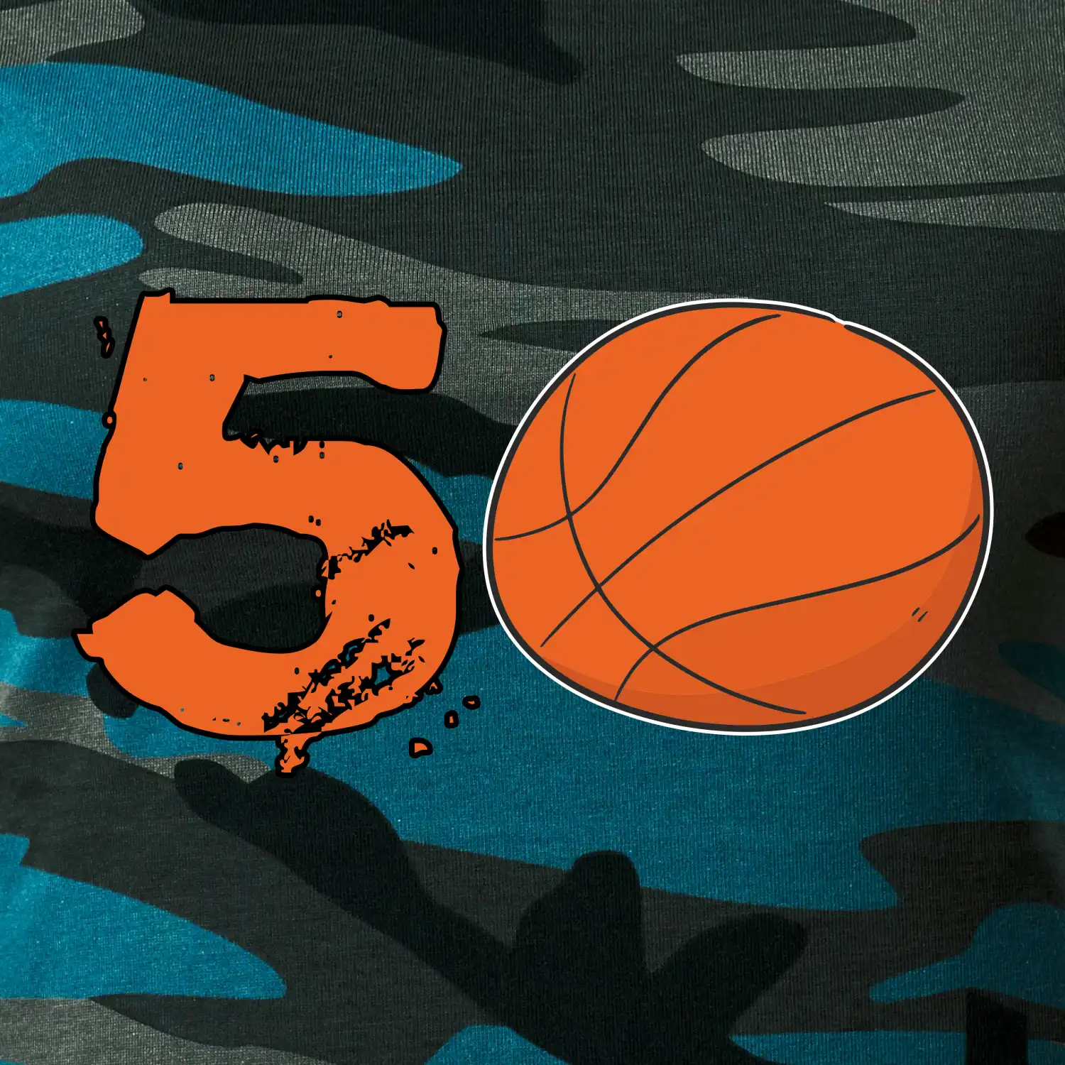Basketball kulaté narozeniny 50