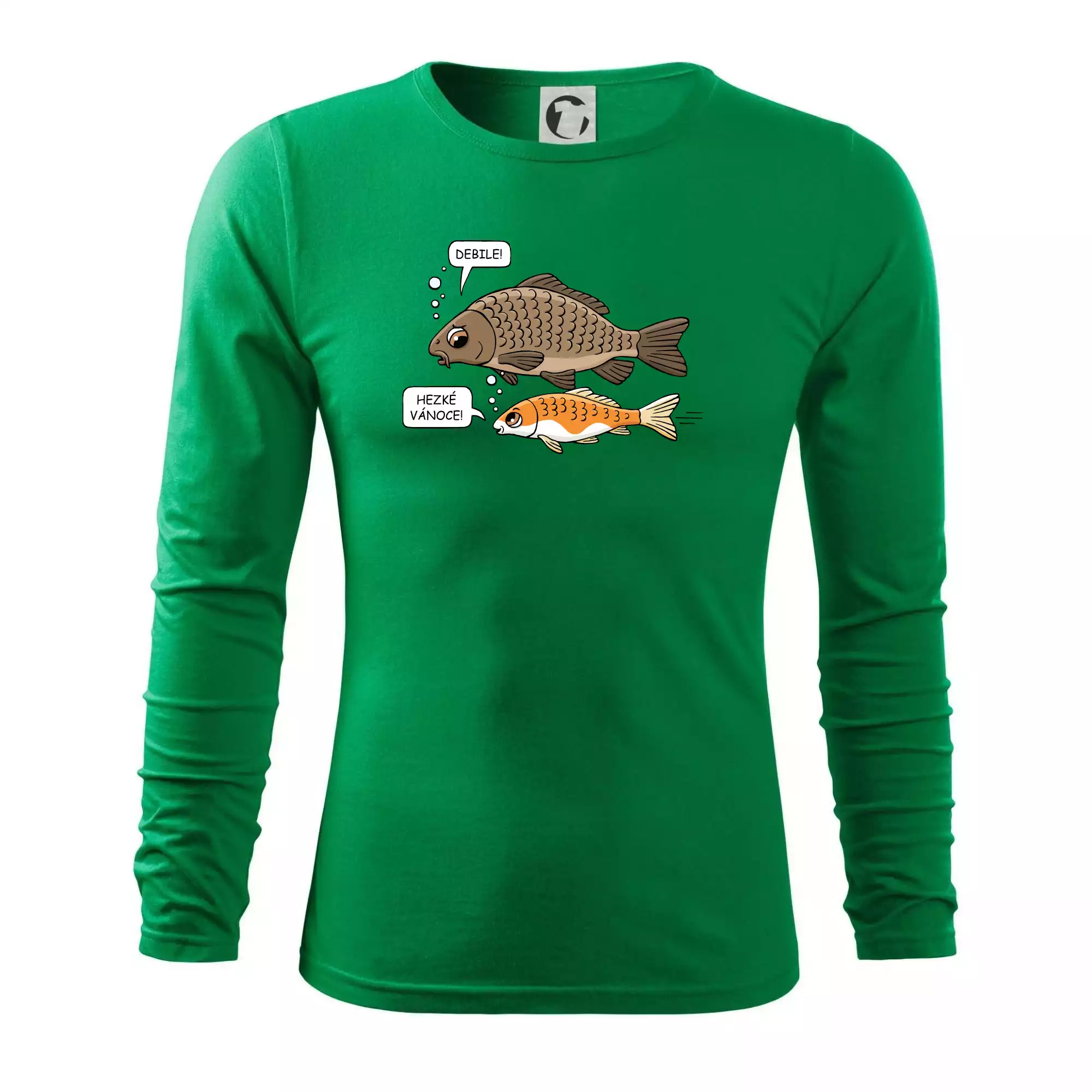 Hezké Vánoce Kapr a Koi kapr (Hana-creative)