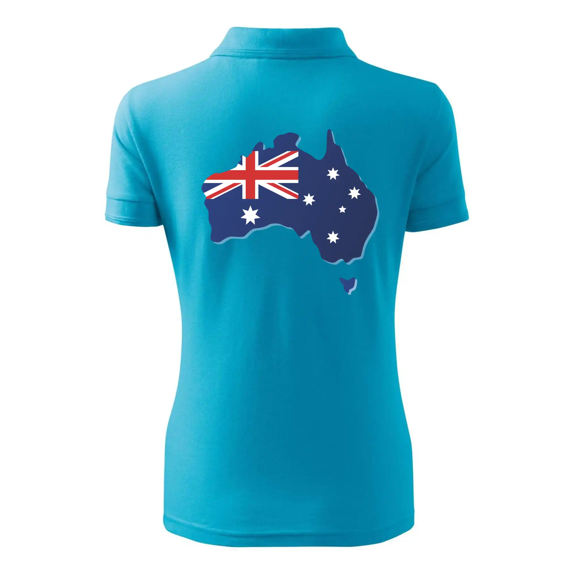 Austrálie - vlajka mapa