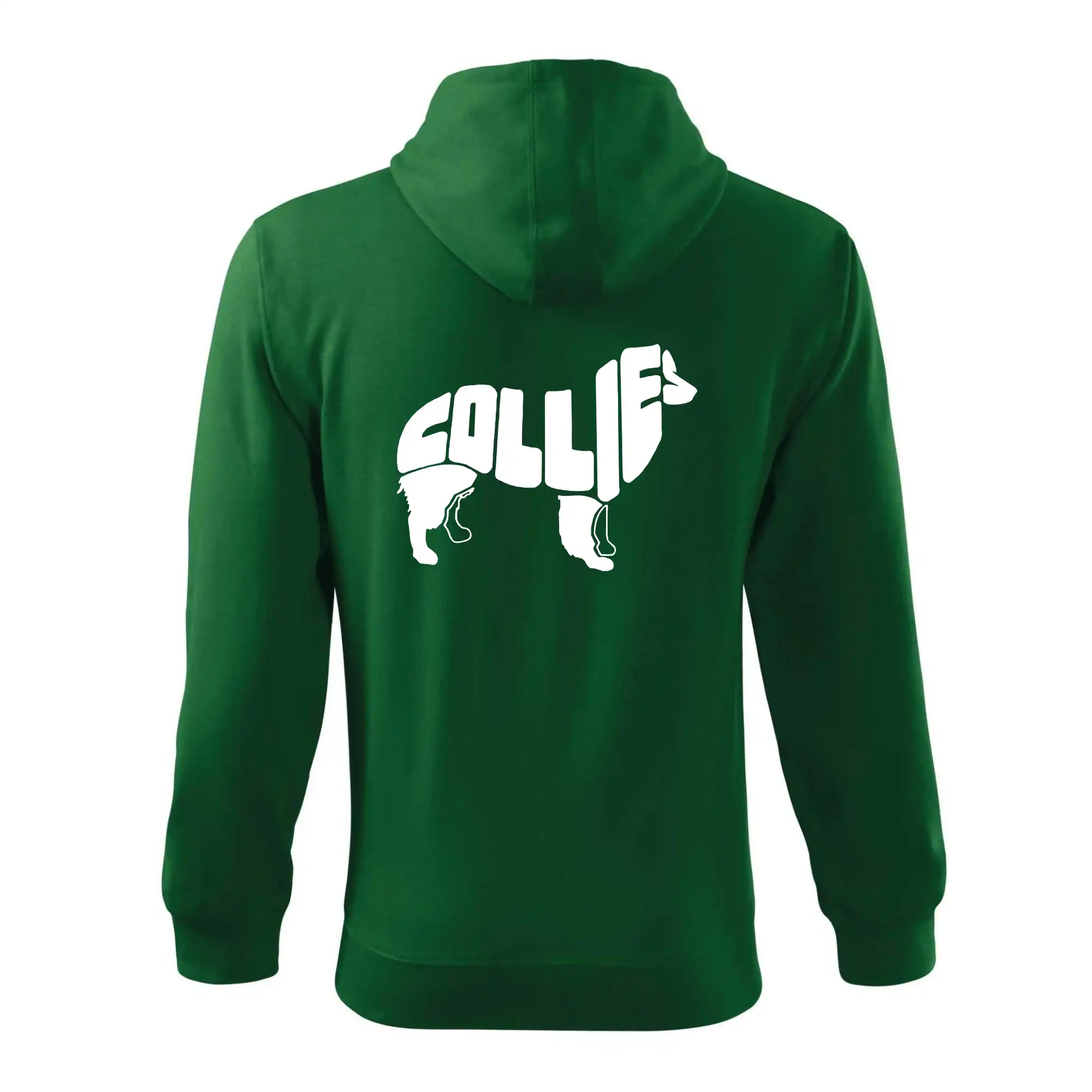 Border kolie písmo v těle