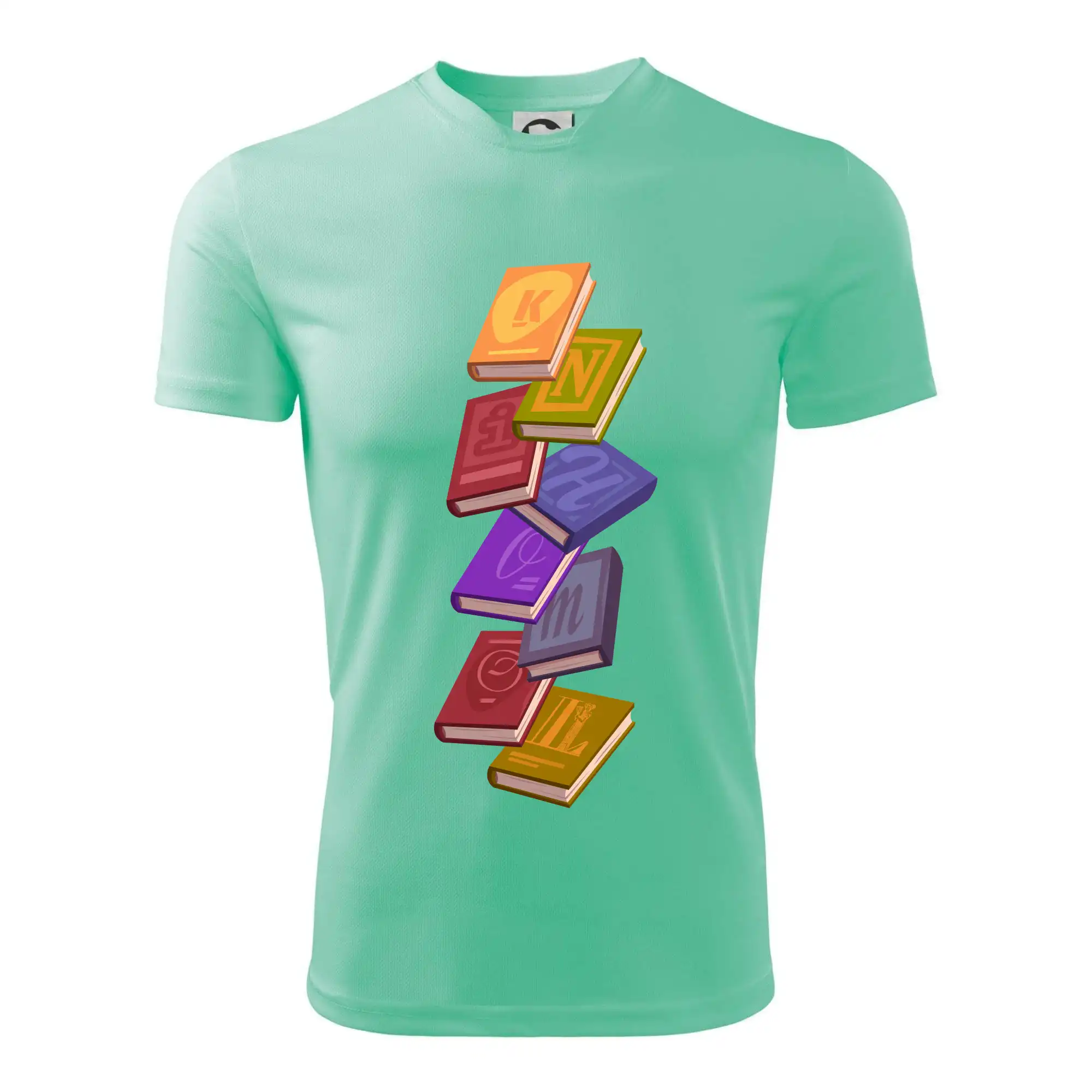 Knihomol letící knihy