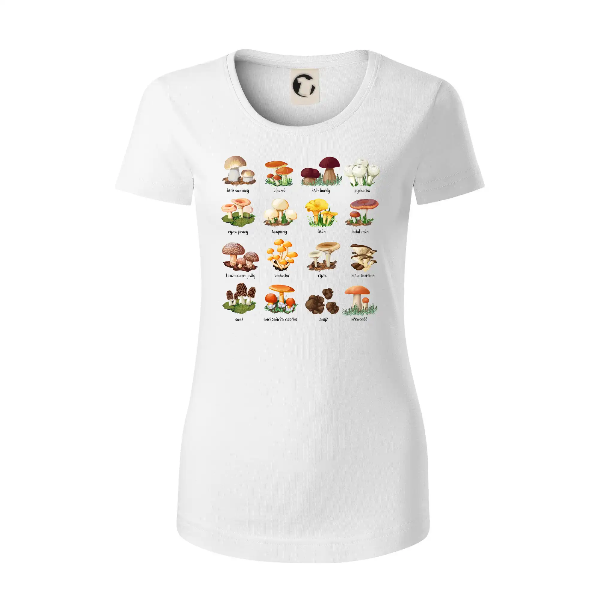 Atlas hub - triko s houbami