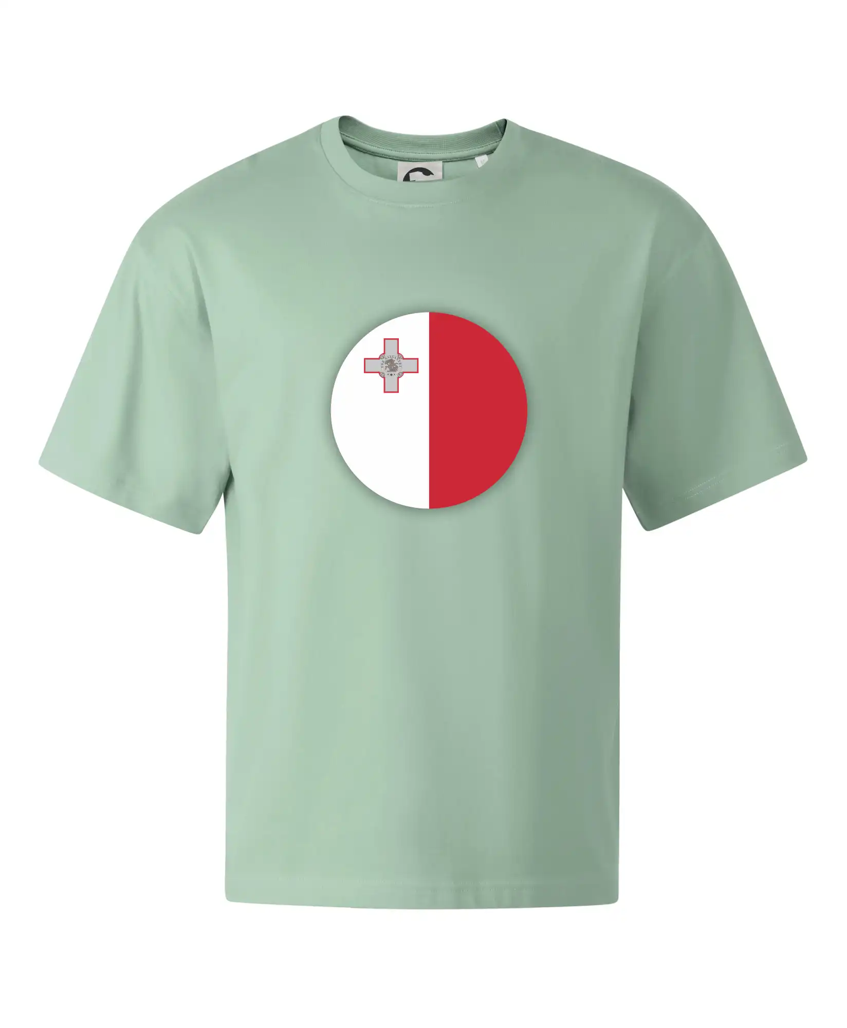 Vlajka Malta kulatá velká