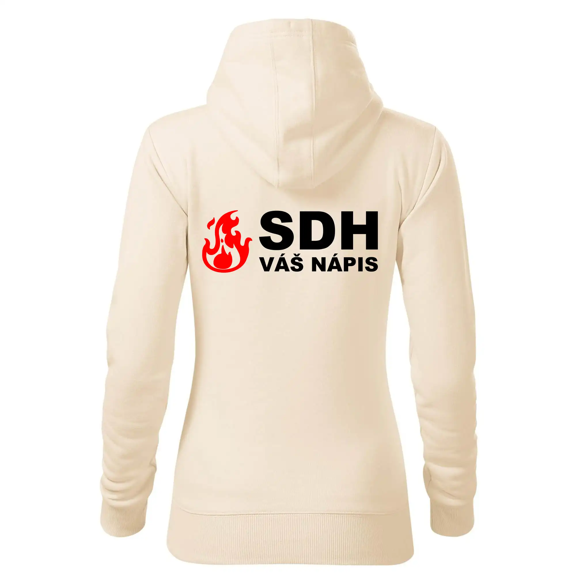 SDH nápis (oheň, firesport, název sboru - vlastní nápis)