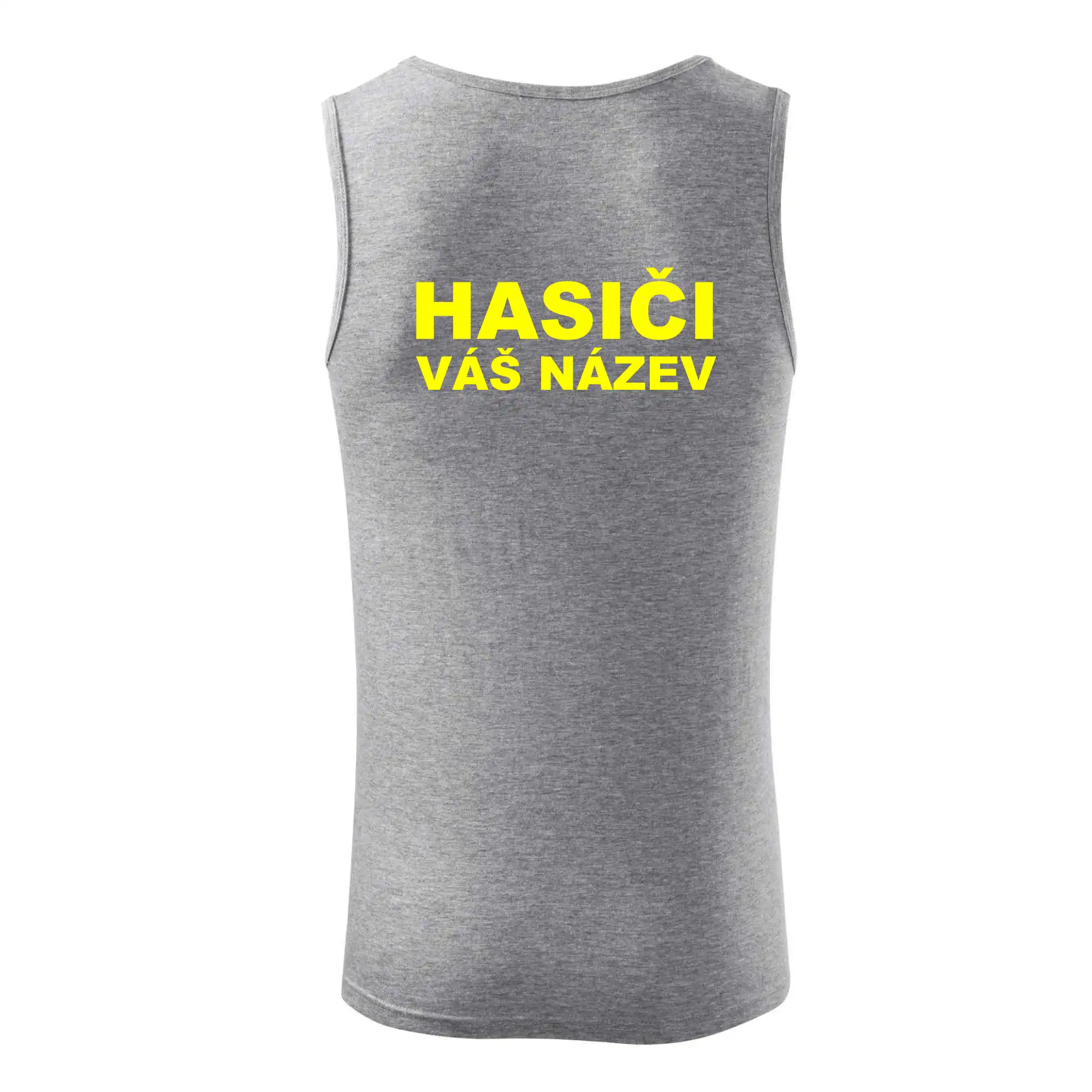 Hasiči - žlutý nápis - váš název sboru