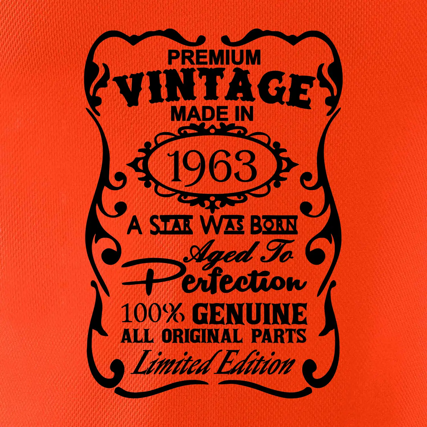 Vintage Etiketa - 1963