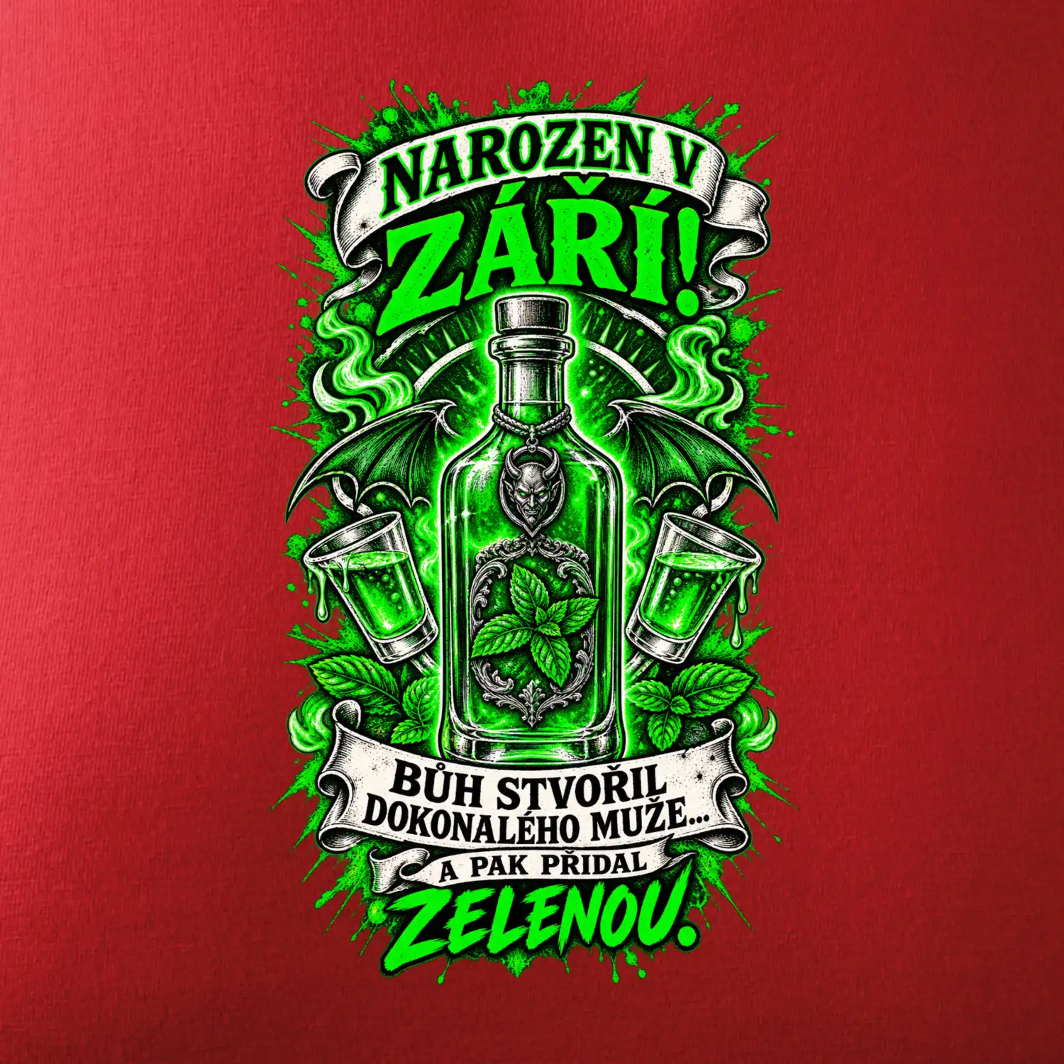 Narozen v září! Zelená