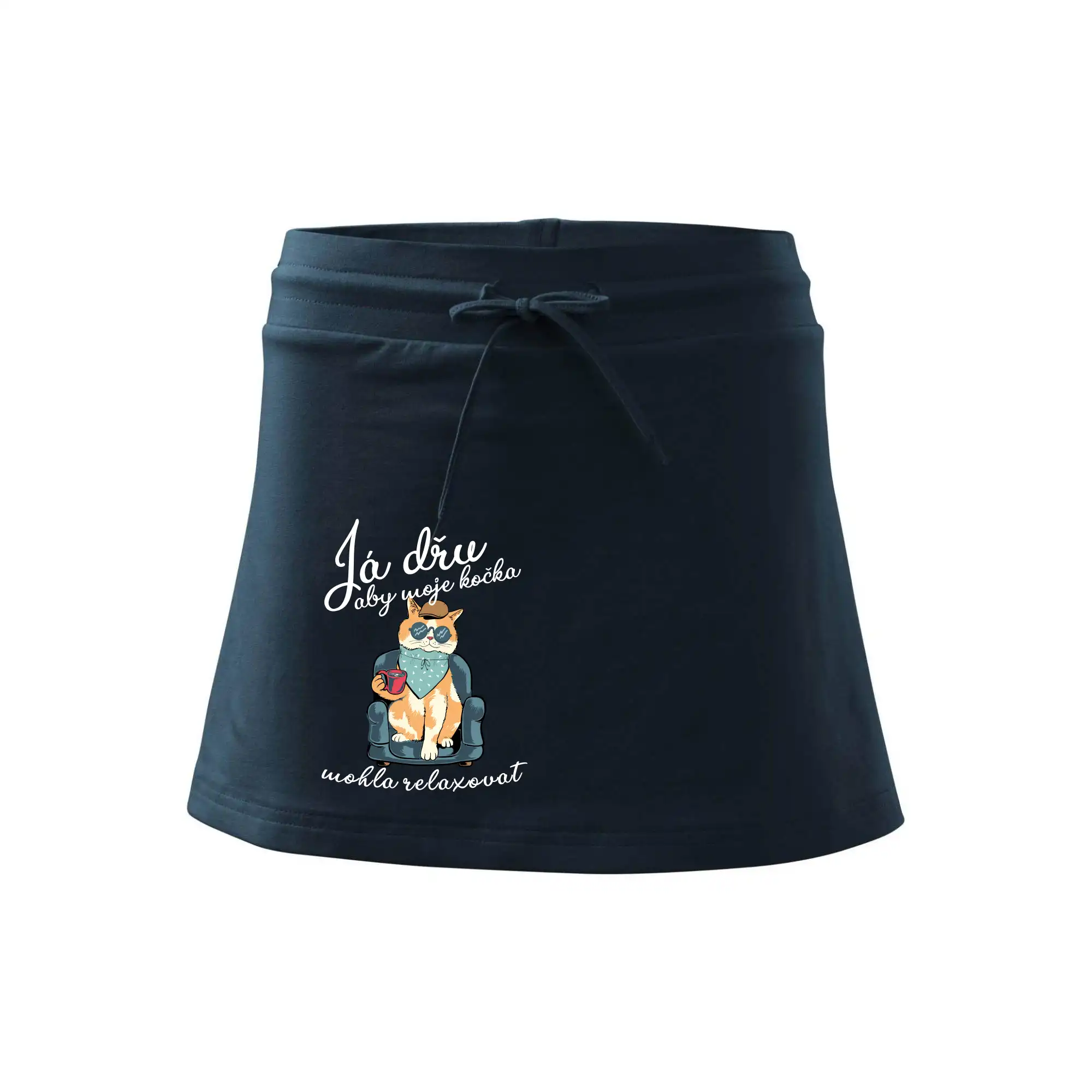 Já dřu, aby moje kočka mohla relaxovat